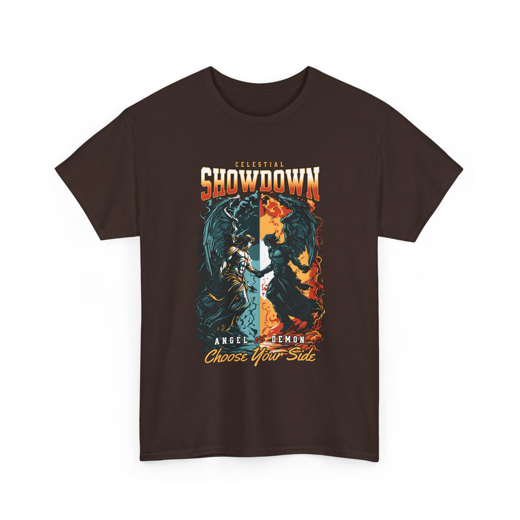 Celestial Showdown Graphic T-Shirt