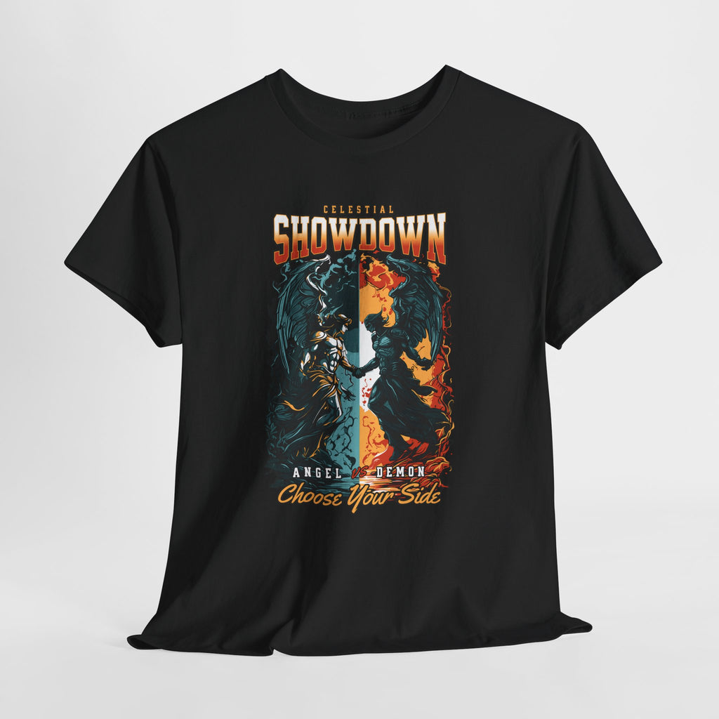 Celestial Showdown Graphic T-Shirt
