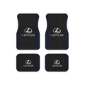 Lexus Car Floor Mats Set of 4 Universal Luxury Auto Mats Interior Accessories