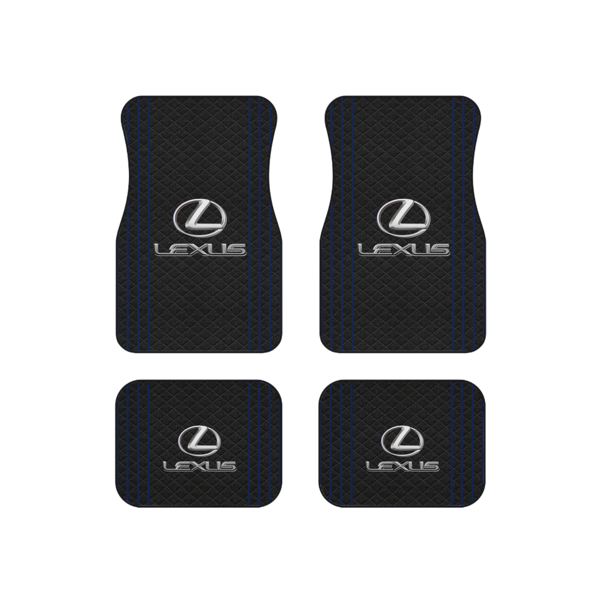 Lexus Car Floor Mats Set of 4 Universal Luxury Auto Mats Interior Accessories