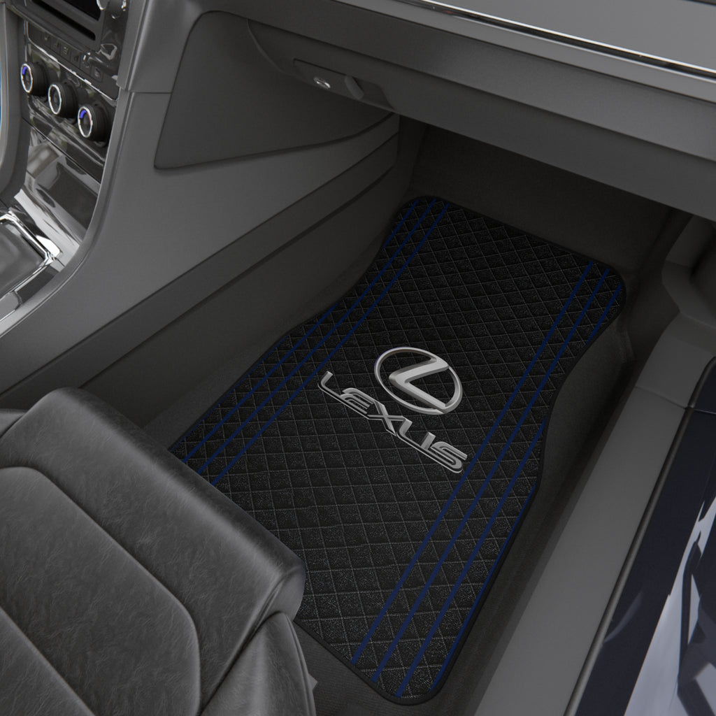 Lexus Car Floor Mats Set of 4 Universal Luxury Auto Mats Interior Accessories