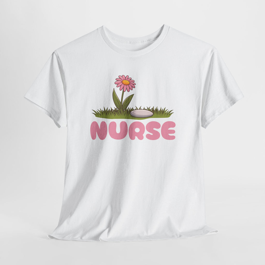 Nurse Floral Graphic T-Shirt