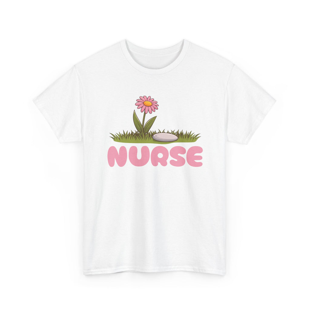 Nurse Floral Graphic T-Shirt