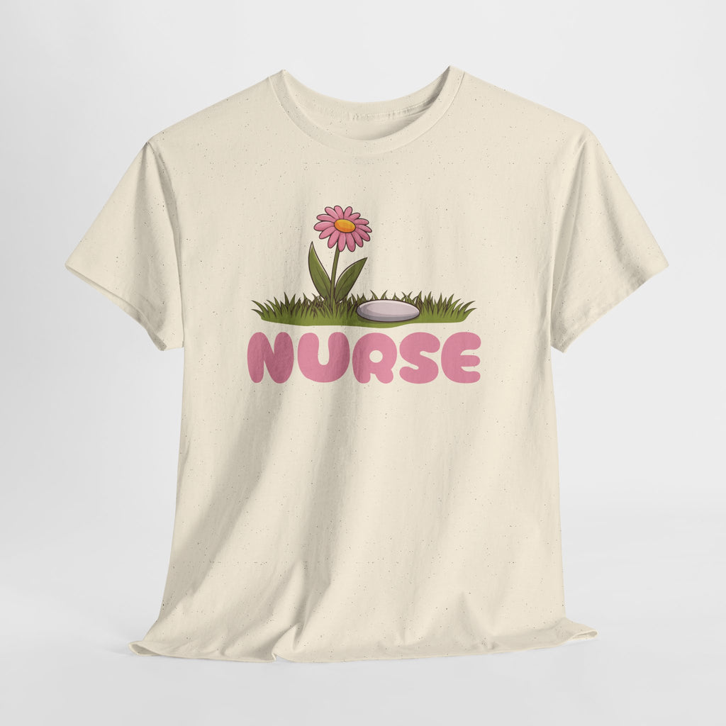 Nurse Floral Graphic T-Shirt