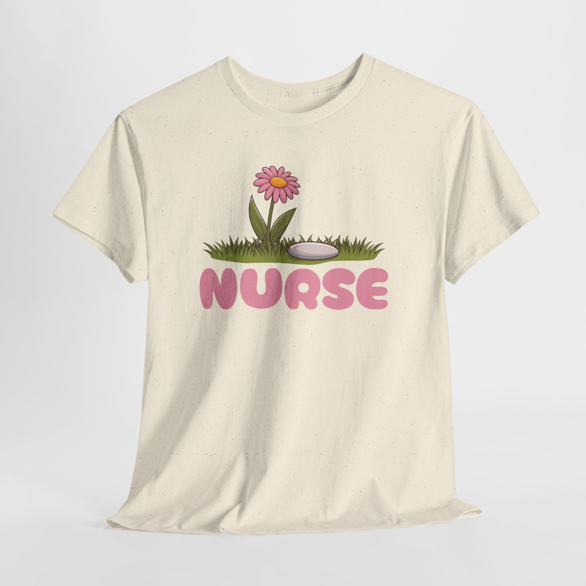 Nurse Floral Graphic T-Shirt