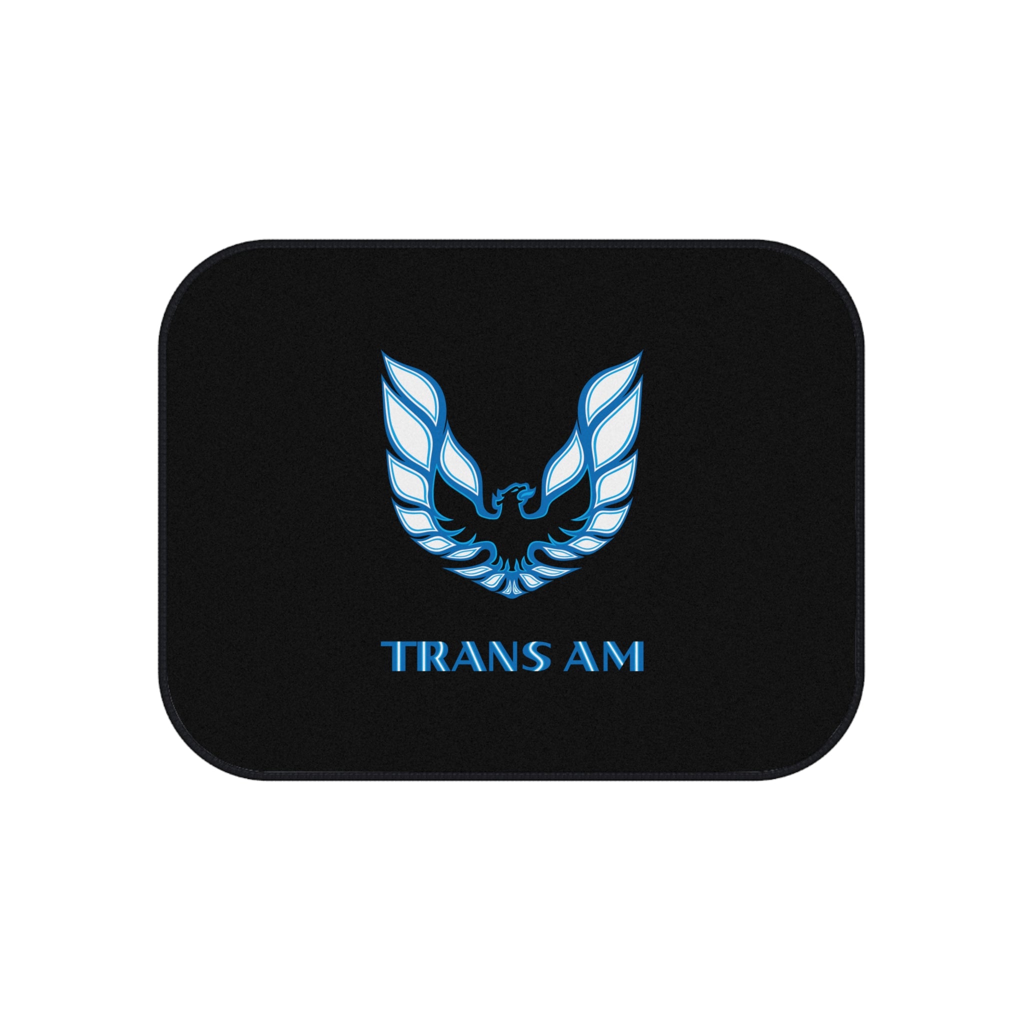 Trans Am Logo Car Mats (Set of 4) — Blue Firebird Floor Mats