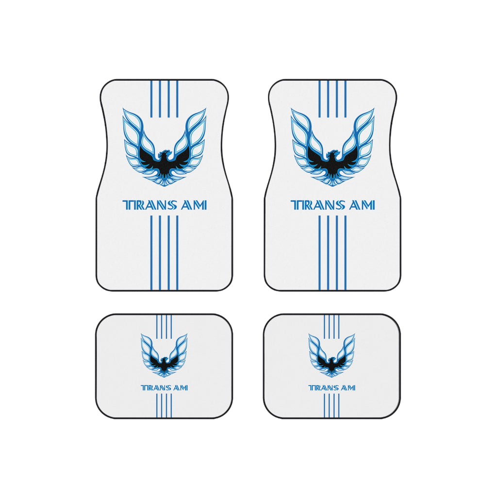 Trans Am Blue Firebird Car Mats (Set of 4)