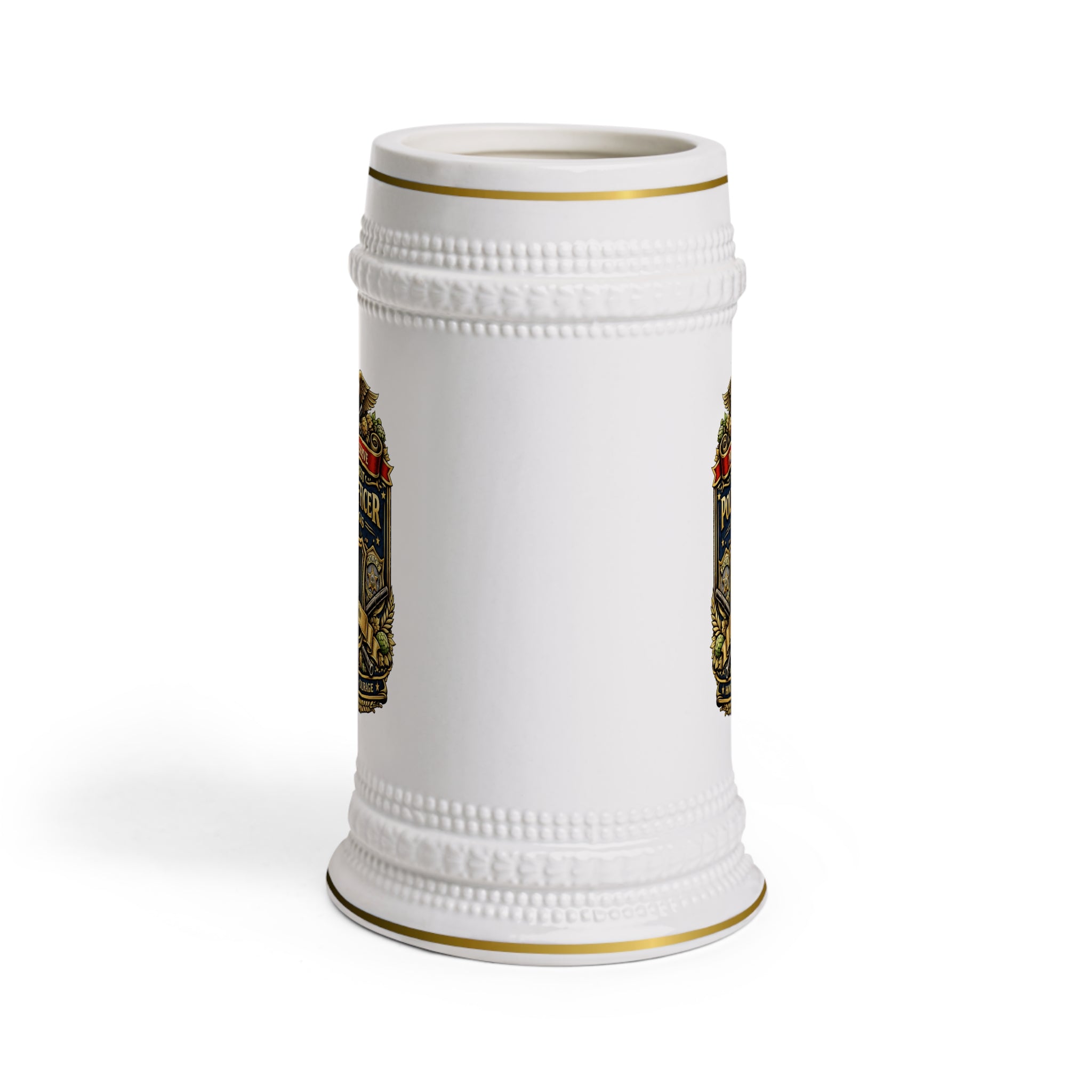 Personalized Las Vegas Police Officer Beer Stein 22oz - Custom Name Cop Mug