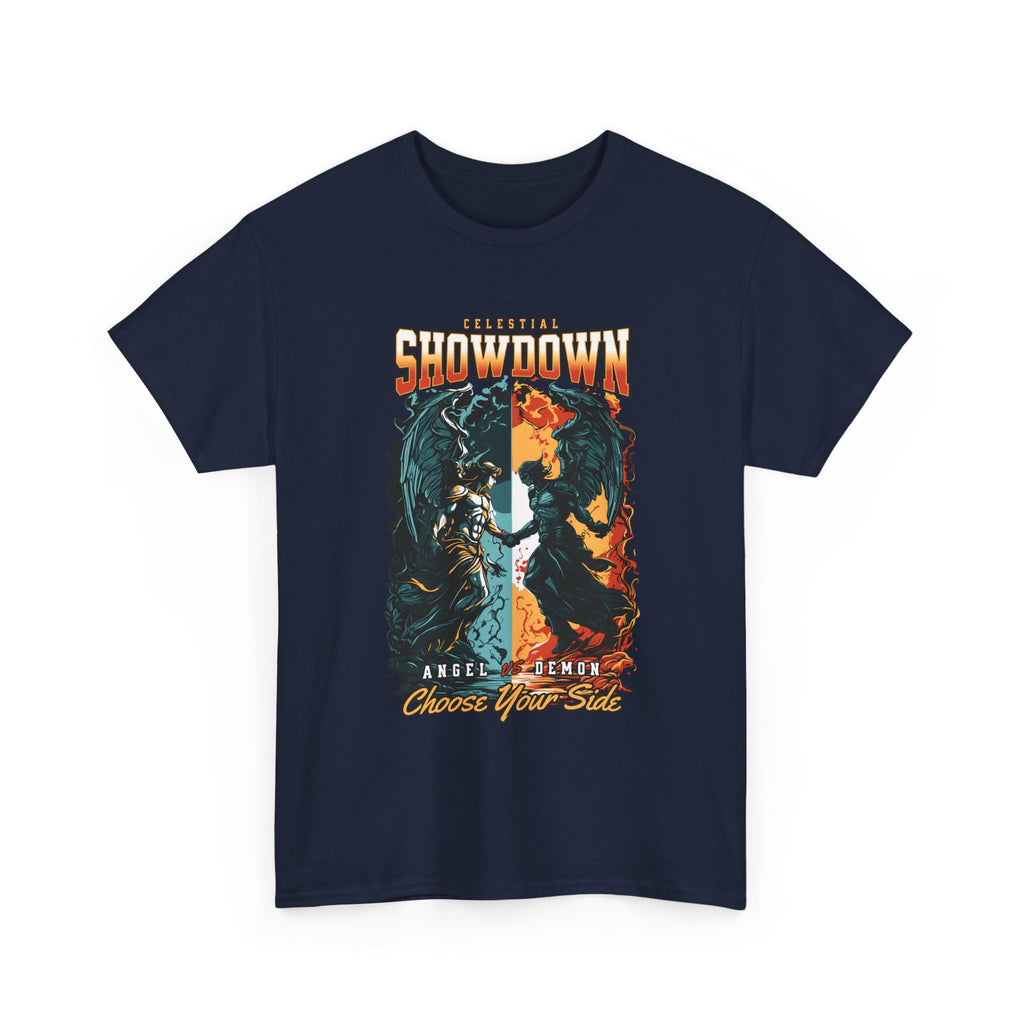 Celestial Showdown Graphic T-Shirt
