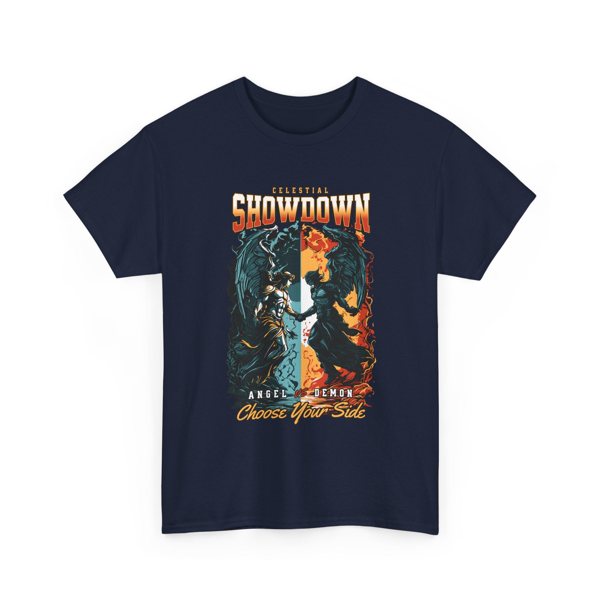 Celestial Showdown Graphic T-Shirt