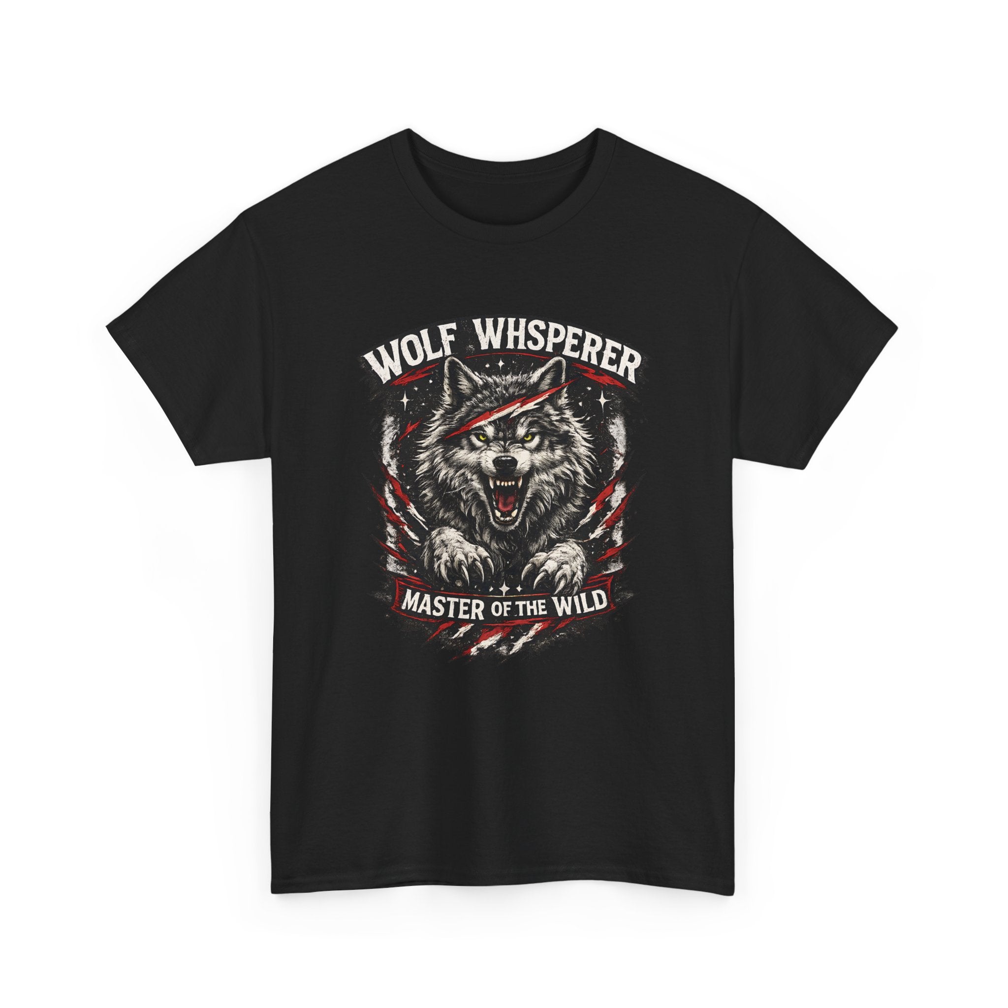 Wolf Whisperer T Shirt for Men  Wolf Graphic Tee Streetwear Style