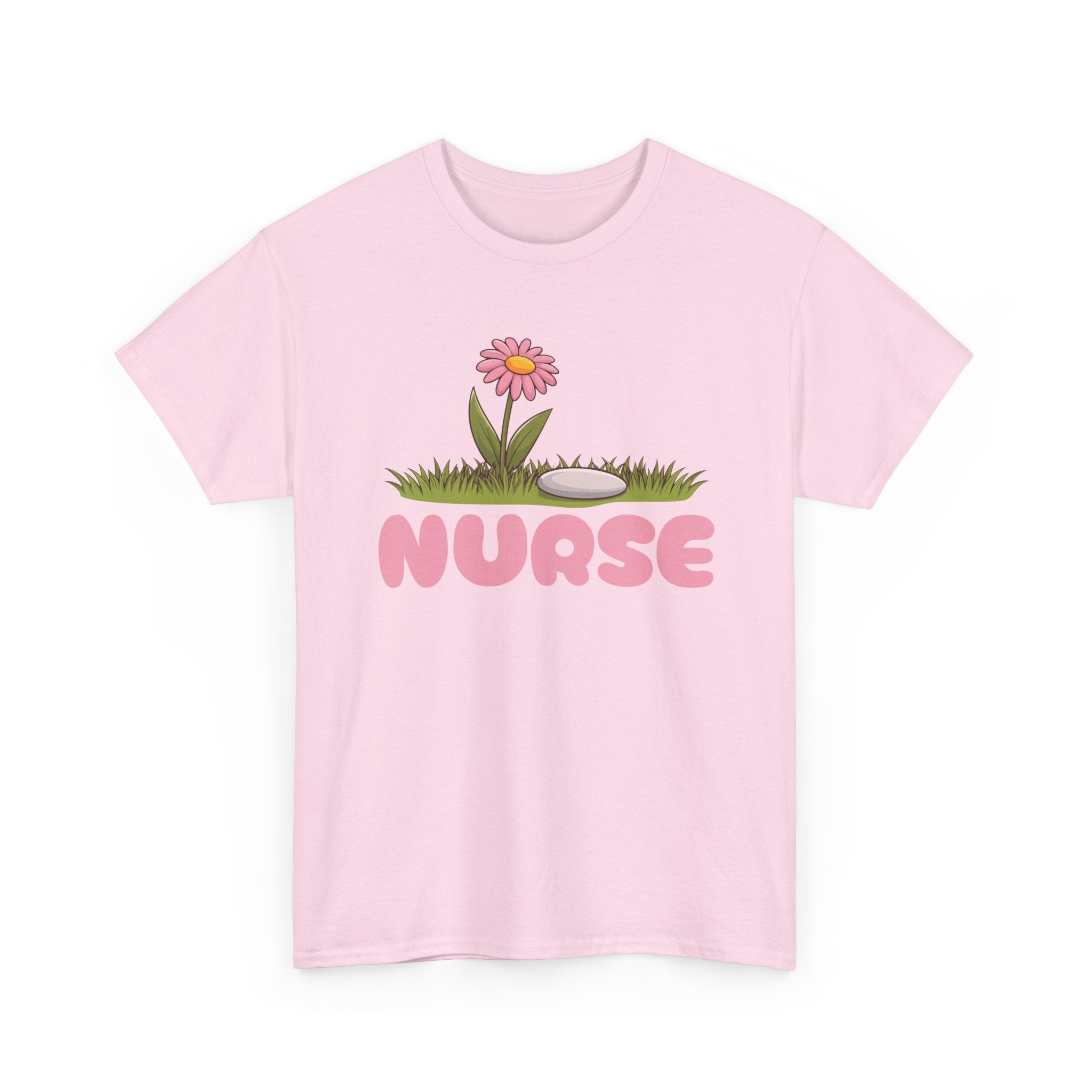 Nurse Floral Graphic T-Shirt