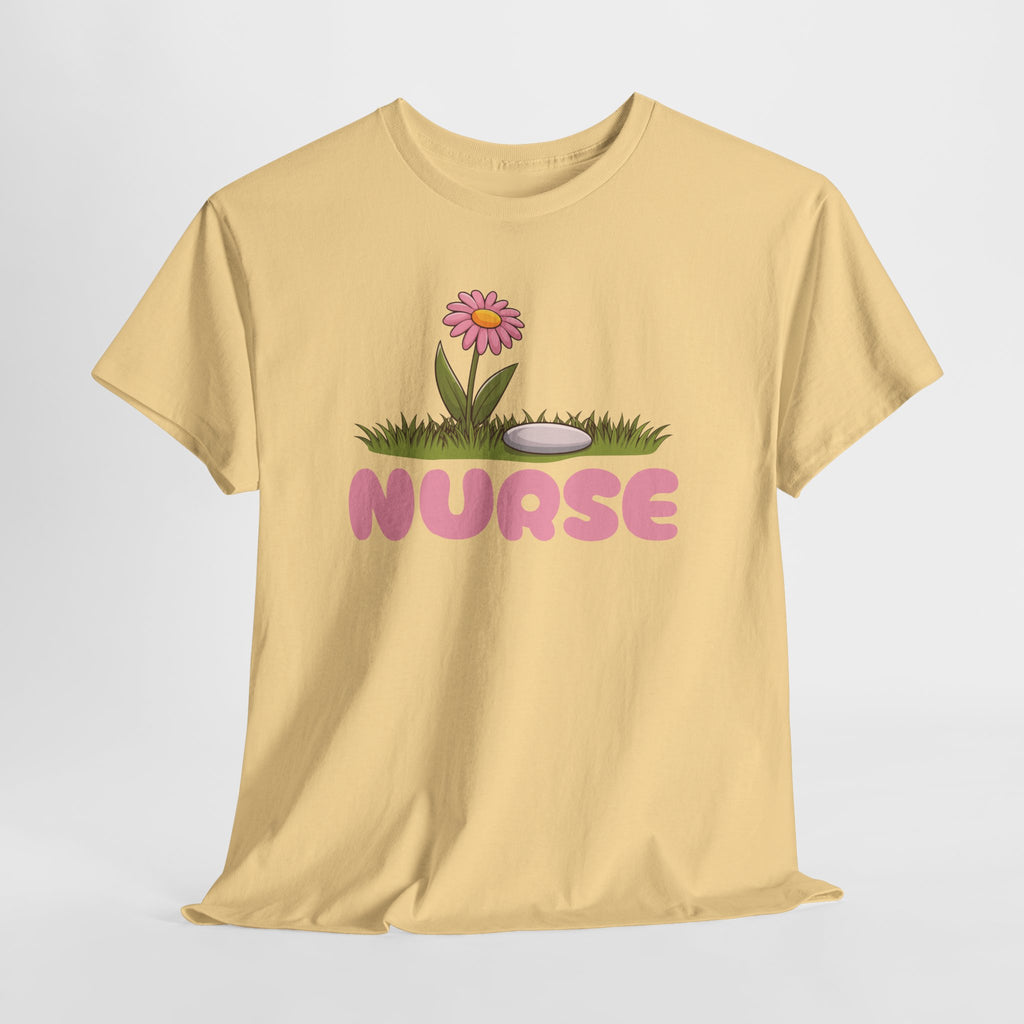 Nurse Floral Graphic T-Shirt