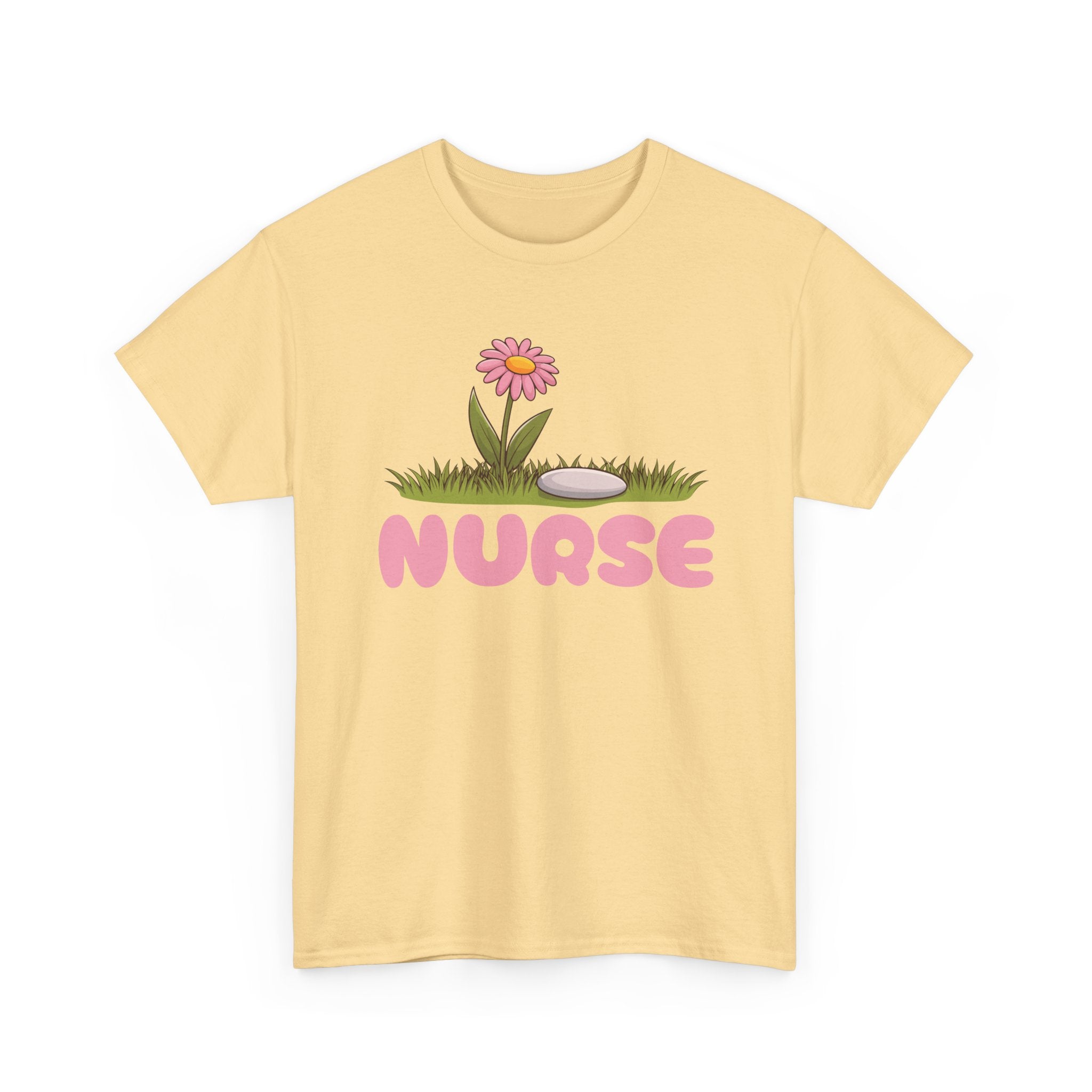 Nurse Floral Graphic T-Shirt