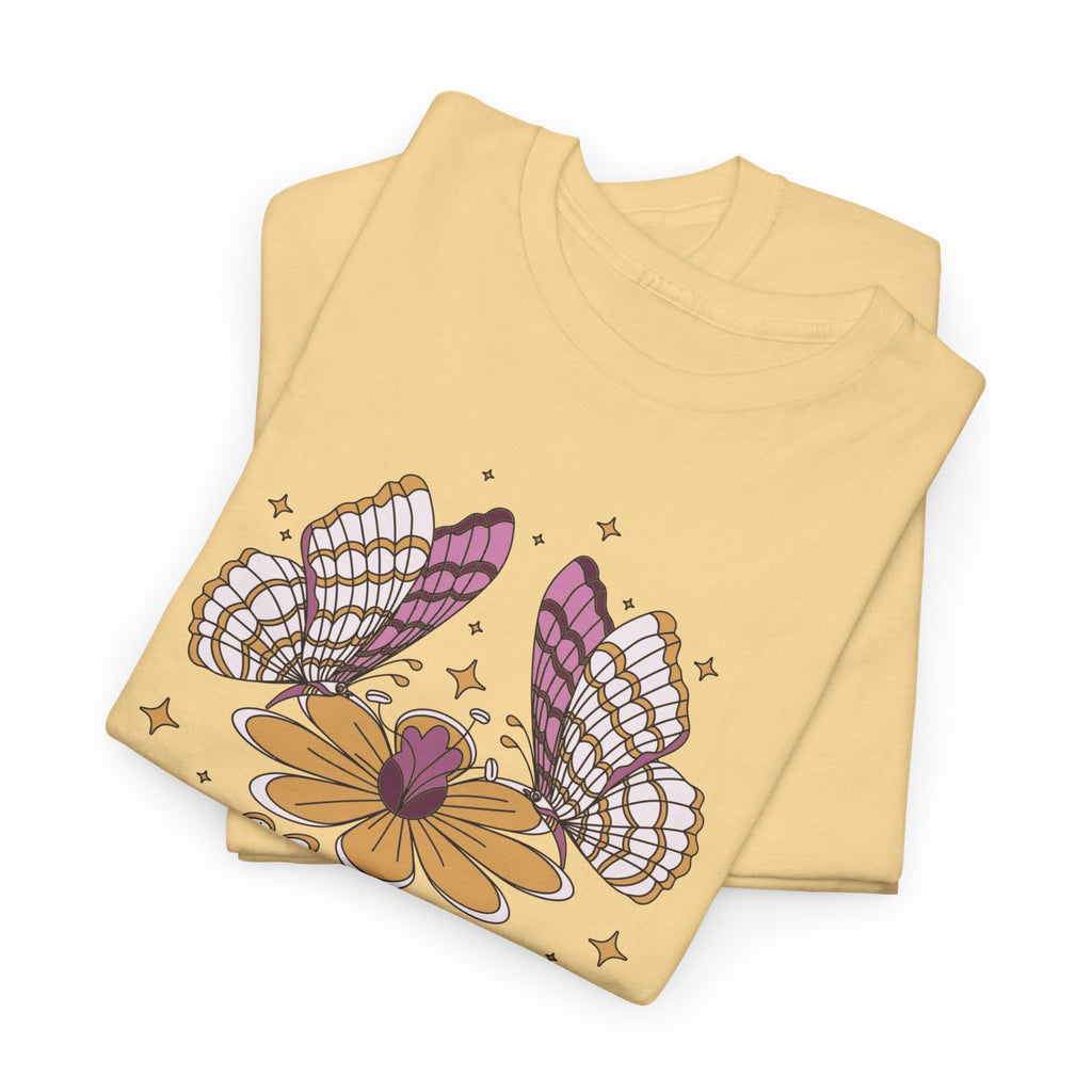 Boho Butterfly Floral T-Shirt