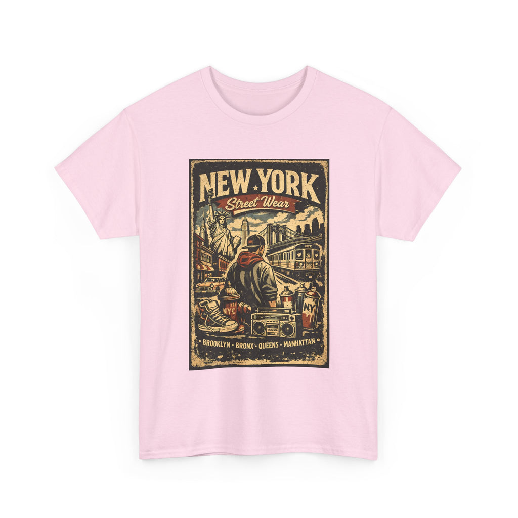 New York T Shirt Streetwear Graphic Tee, NYC Urban Vintage Shirt, Brooklyn Bronx Manhattan Unisex