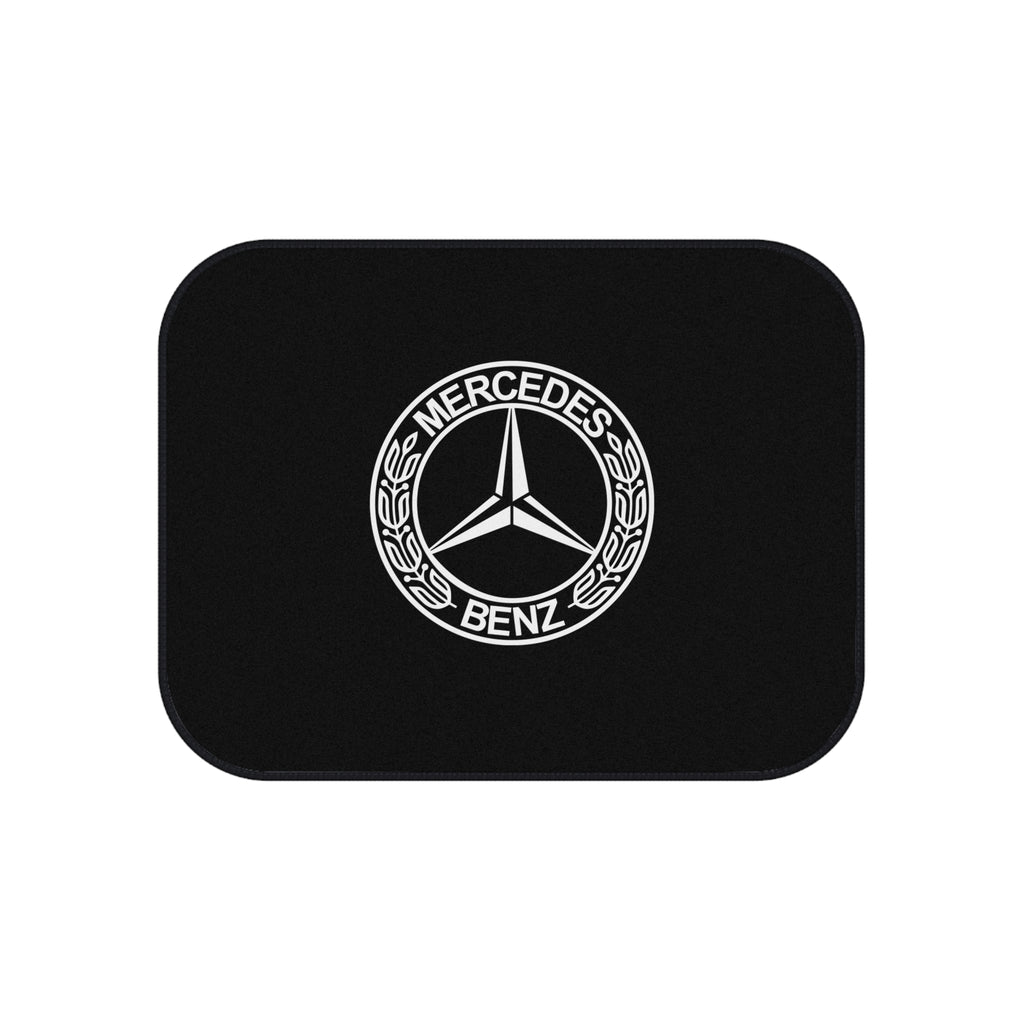 Car Floor Mats Set Compatible with Mercedes Benz Logo Auto Interior Accessories Black Mats