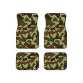 Camo Car Floor Mats (Set of 4) — Heavy-Duty Camouflage Auto Mats
