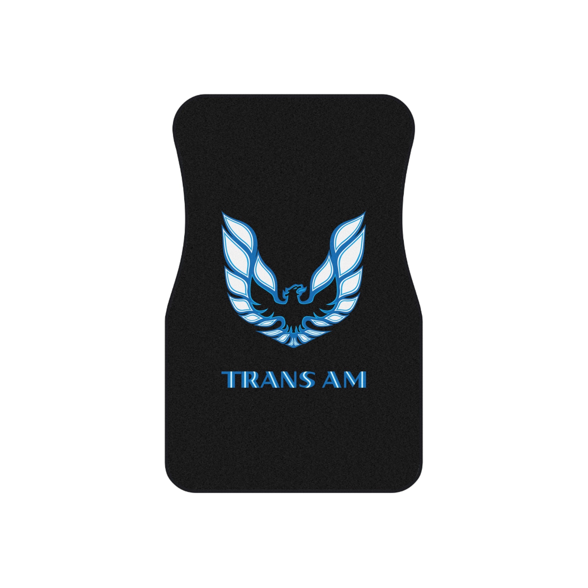 Trans Am Logo Car Mats (Set of 4) — Blue Firebird Floor Mats