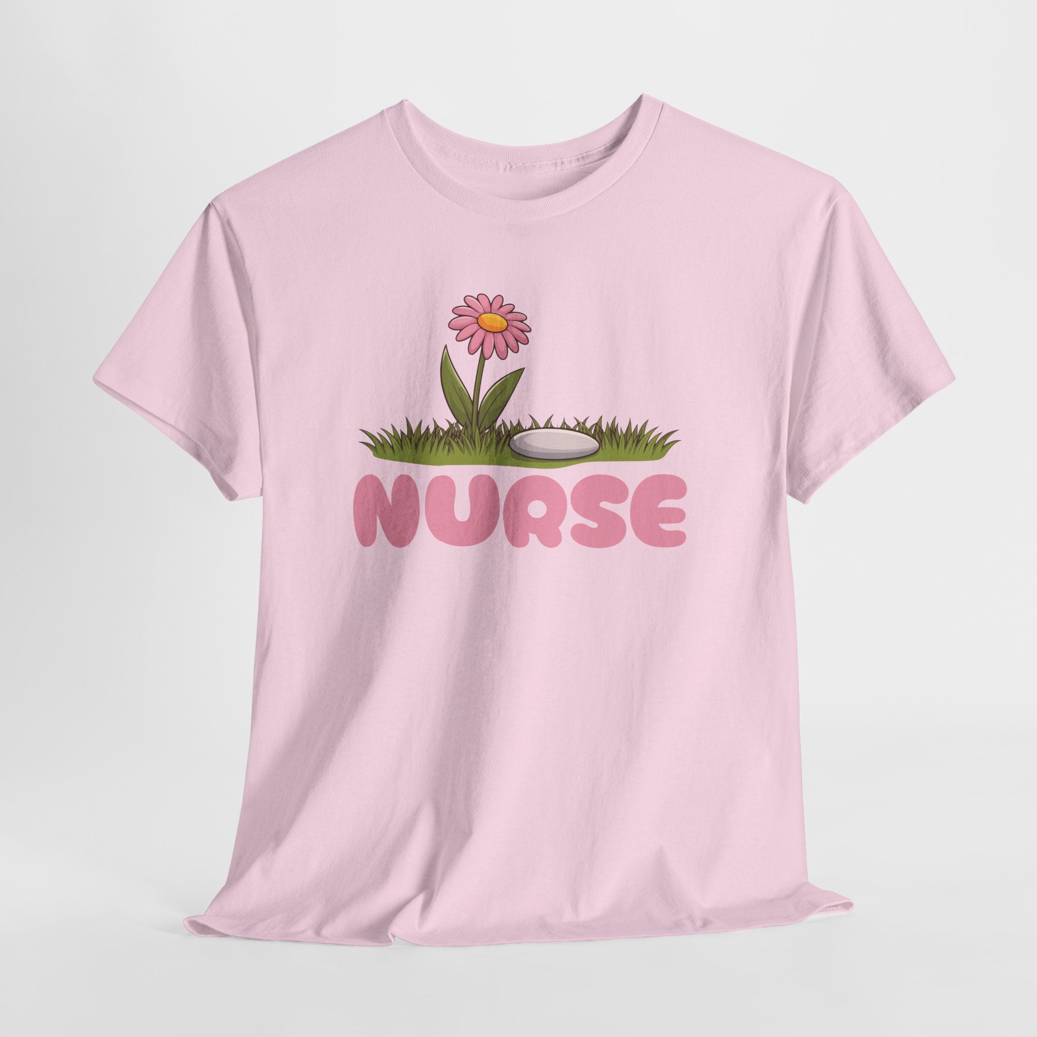 Nurse Floral Graphic T-Shirt