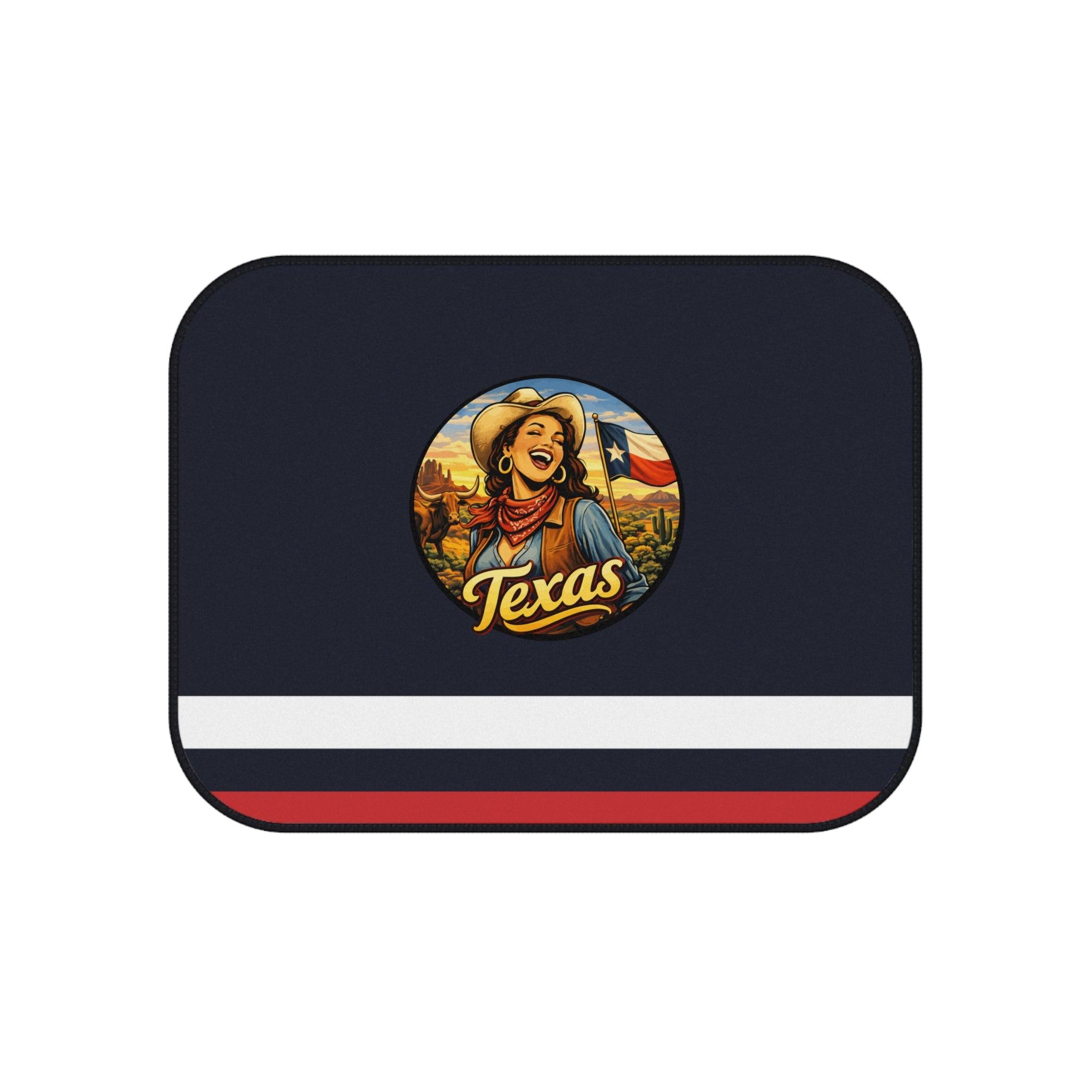 Texas Vintage Cowgirl Car Mats (Set of 4)