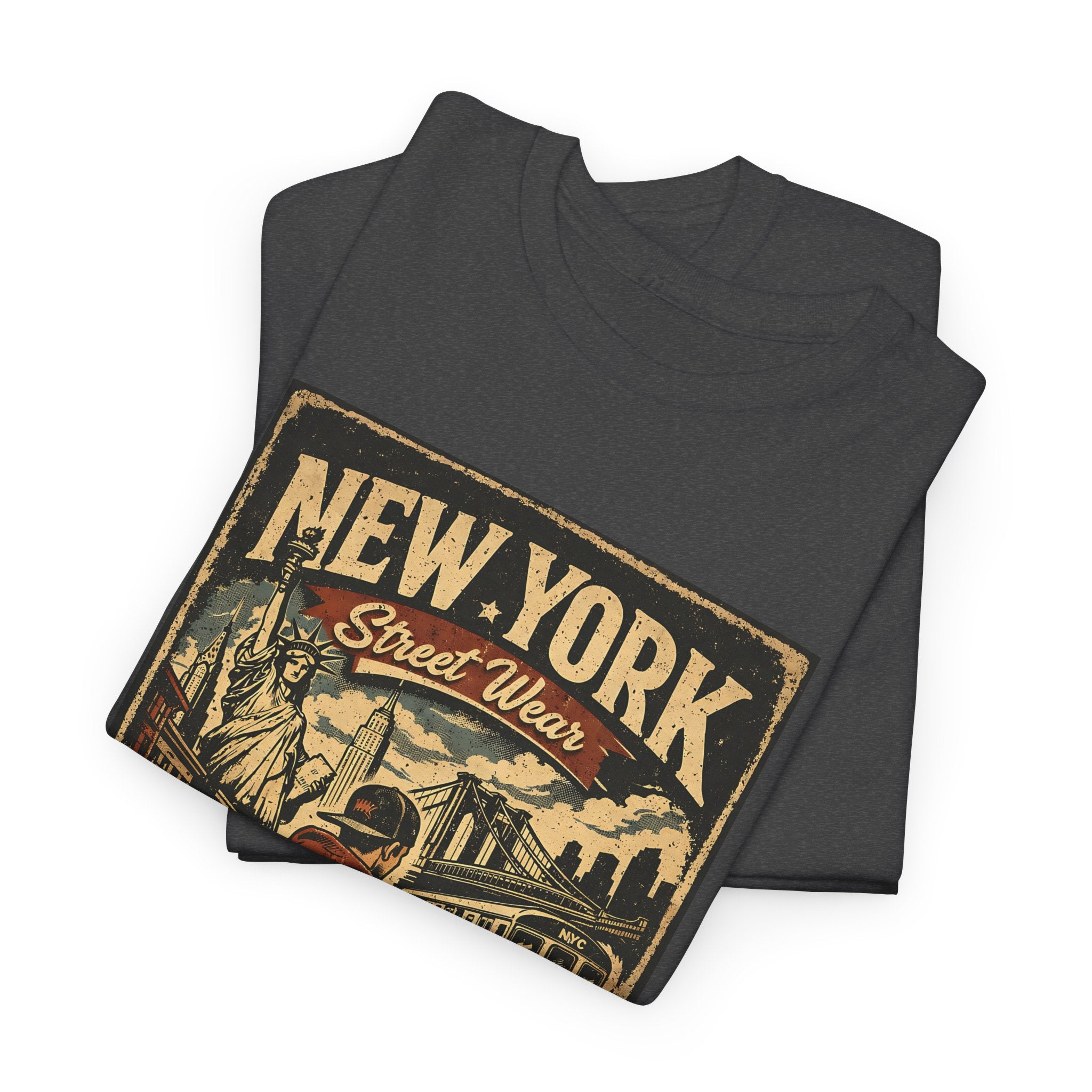 New York T Shirt Streetwear Graphic Tee, NYC Urban Vintage Shirt, Brooklyn Bronx Manhattan Unisex
