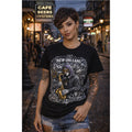 New Orleans T Shirt Jazz Graphic Tee, Dark Streetwear Saxophone Shirt, Mardi Gras Style Unisex Gift