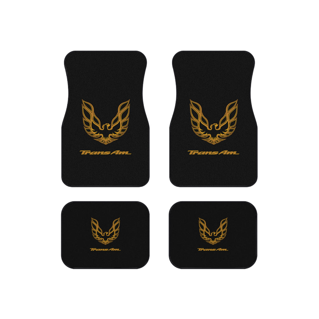 Trans Am Gold Emblem Car Mats (Set of 4)