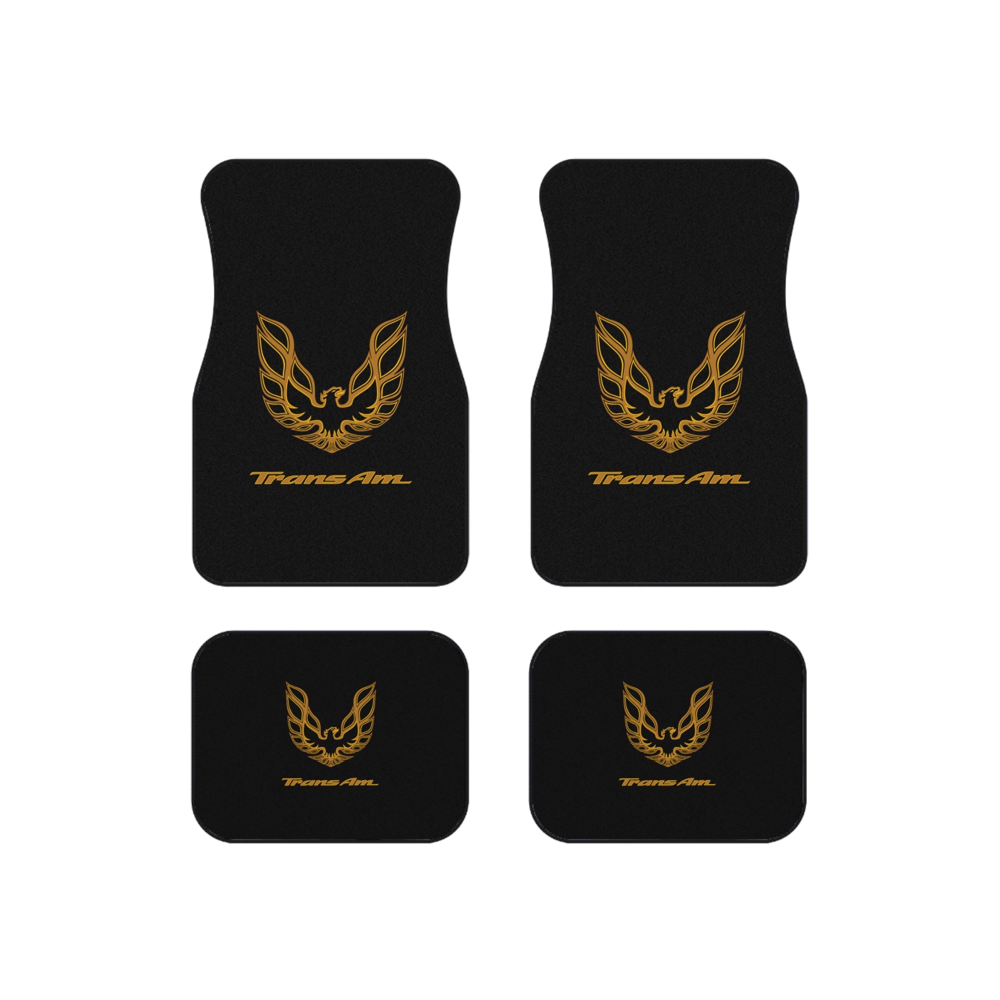 Trans Am Gold Emblem Car Mats (Set of 4)