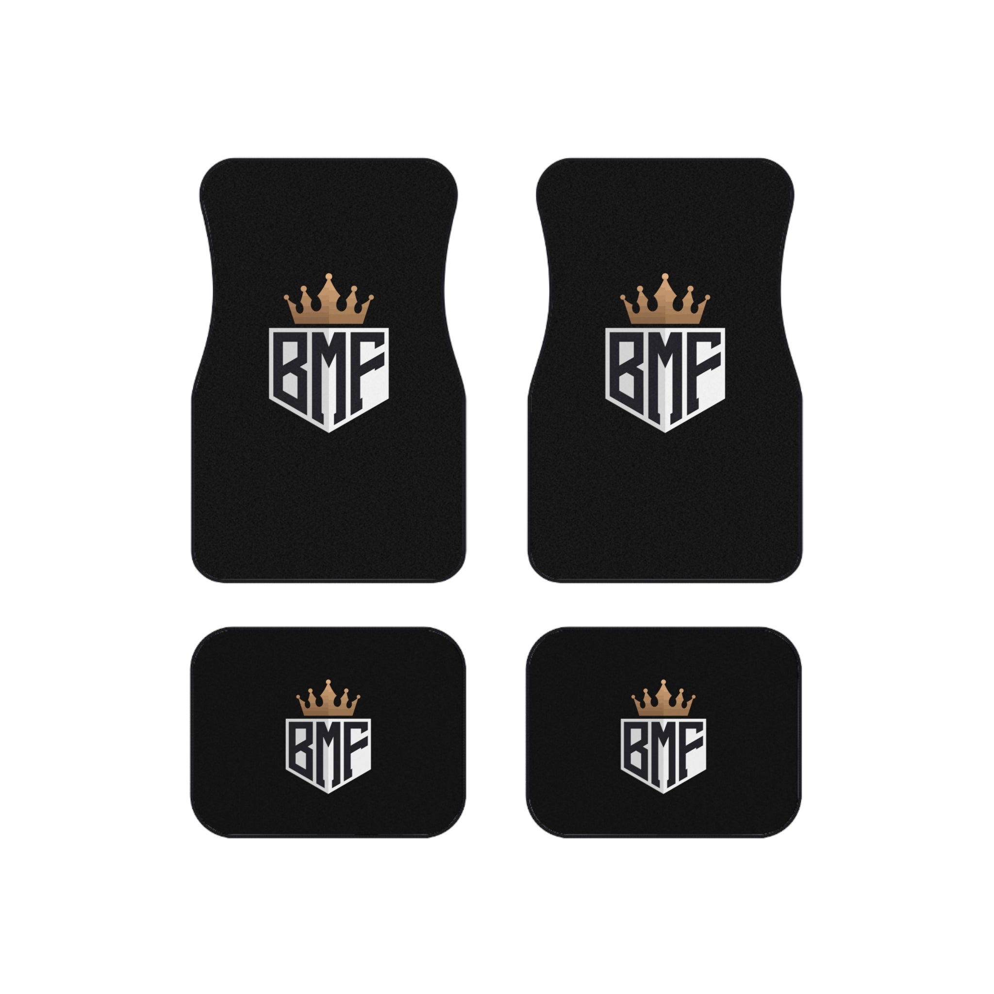 BMF Crown Car Mats (Set of 4)