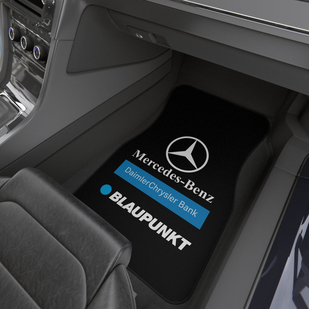 4 Piece Universal Mercedes-Benz Car Floor Mats Set Luxury Auto Interior Accessories