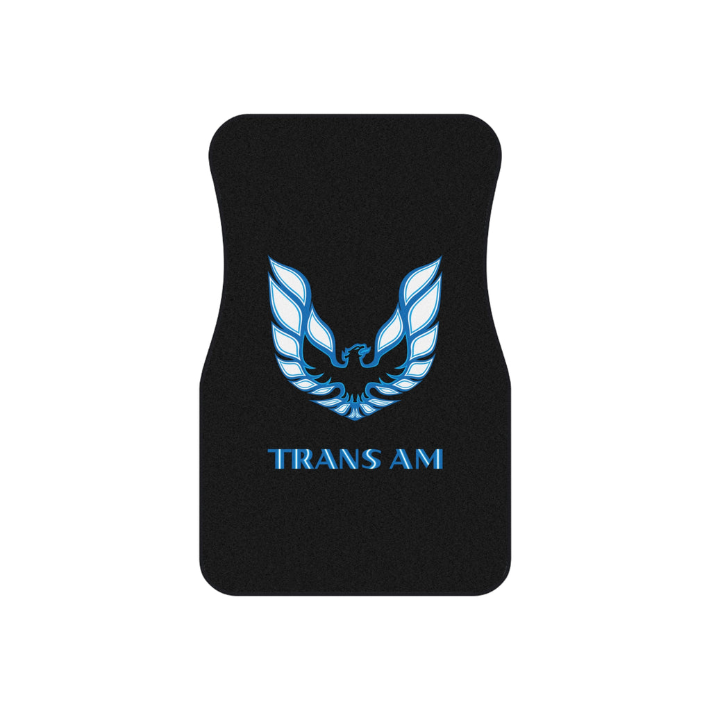 Trans Am Logo Car Mats (Set of 4) — Blue Firebird Floor Mats