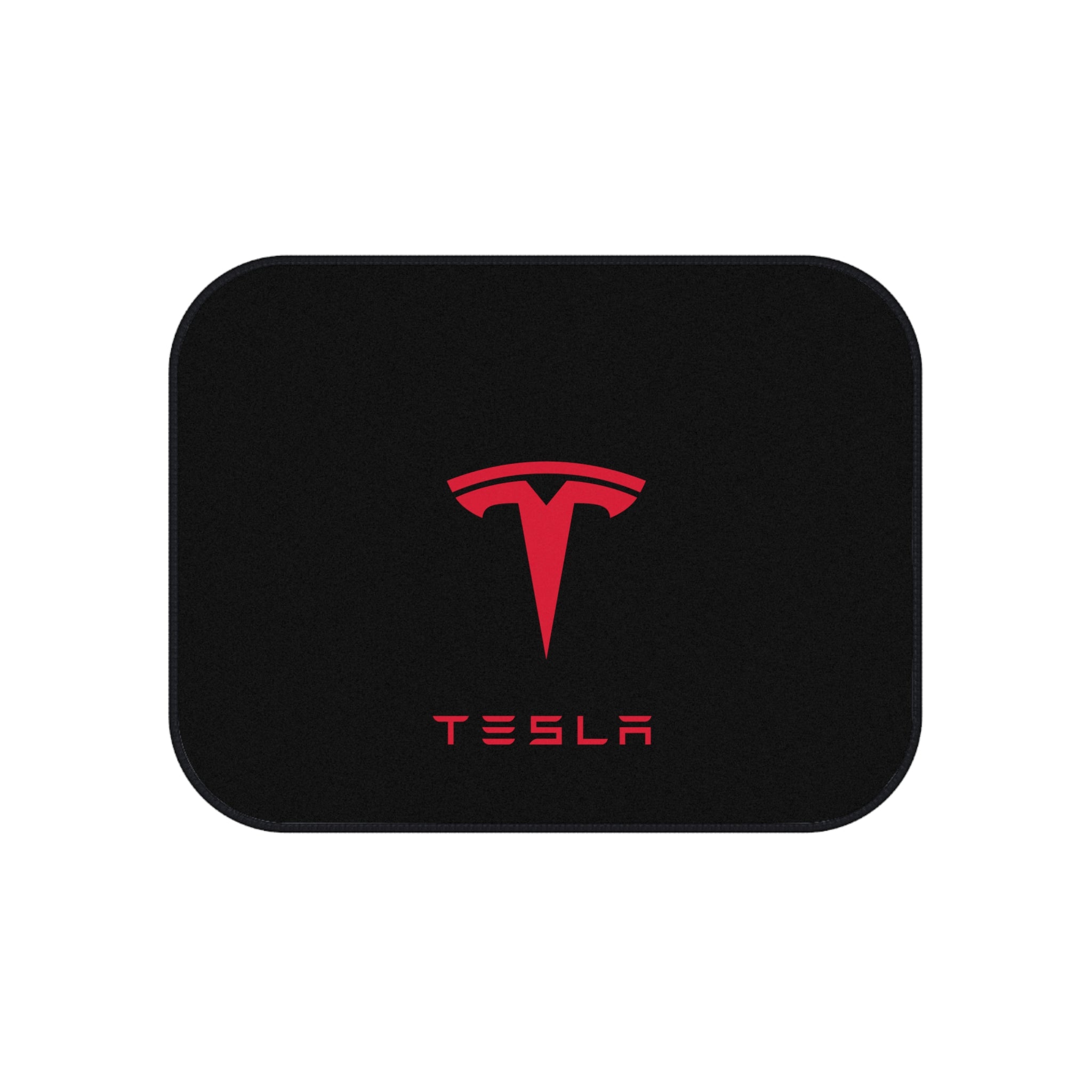 Tesla Logo Car Mats (Set of 4) — Universal Fit All-Weather Floor Liners