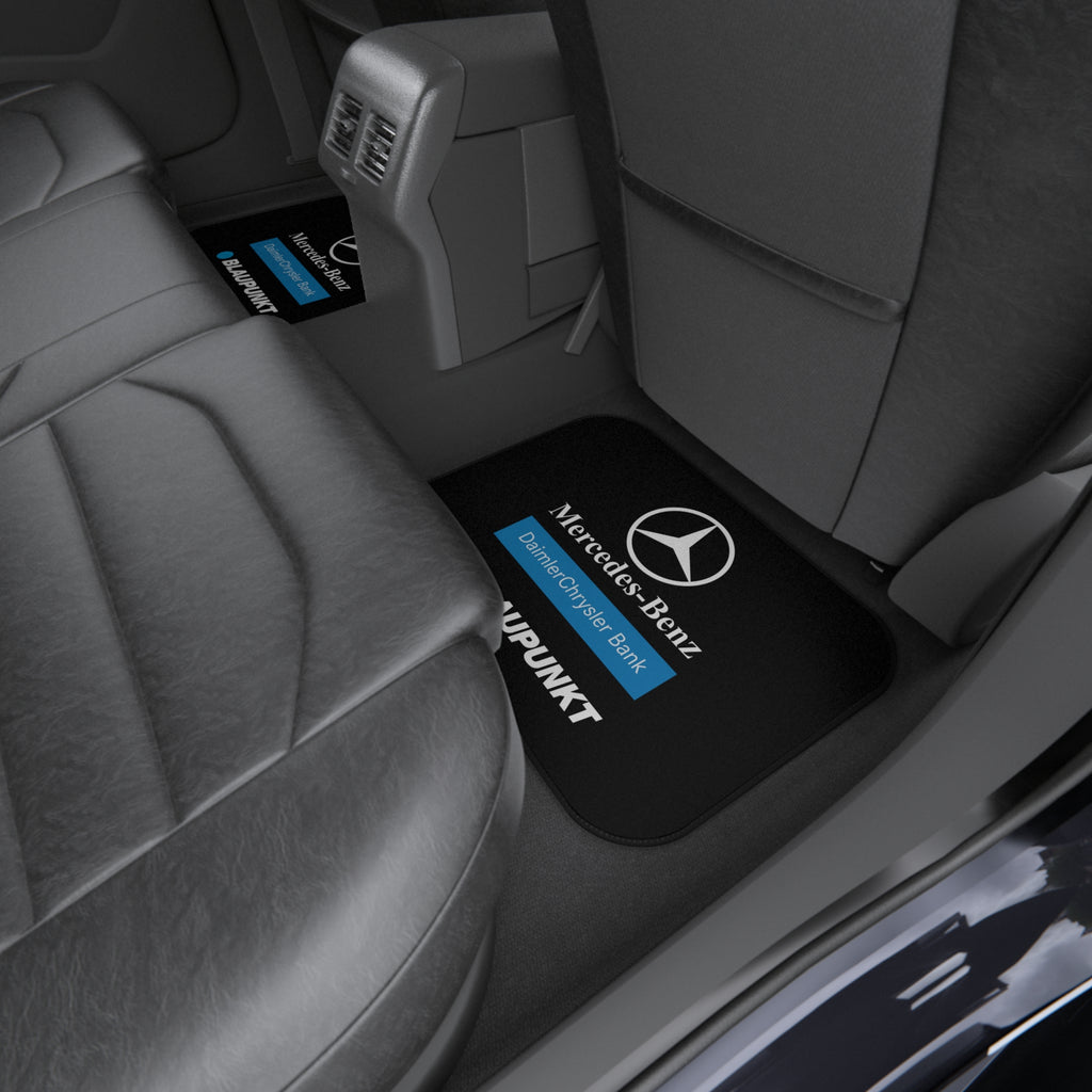 4 Piece Universal Mercedes-Benz Car Floor Mats Set Luxury Auto Interior Accessories