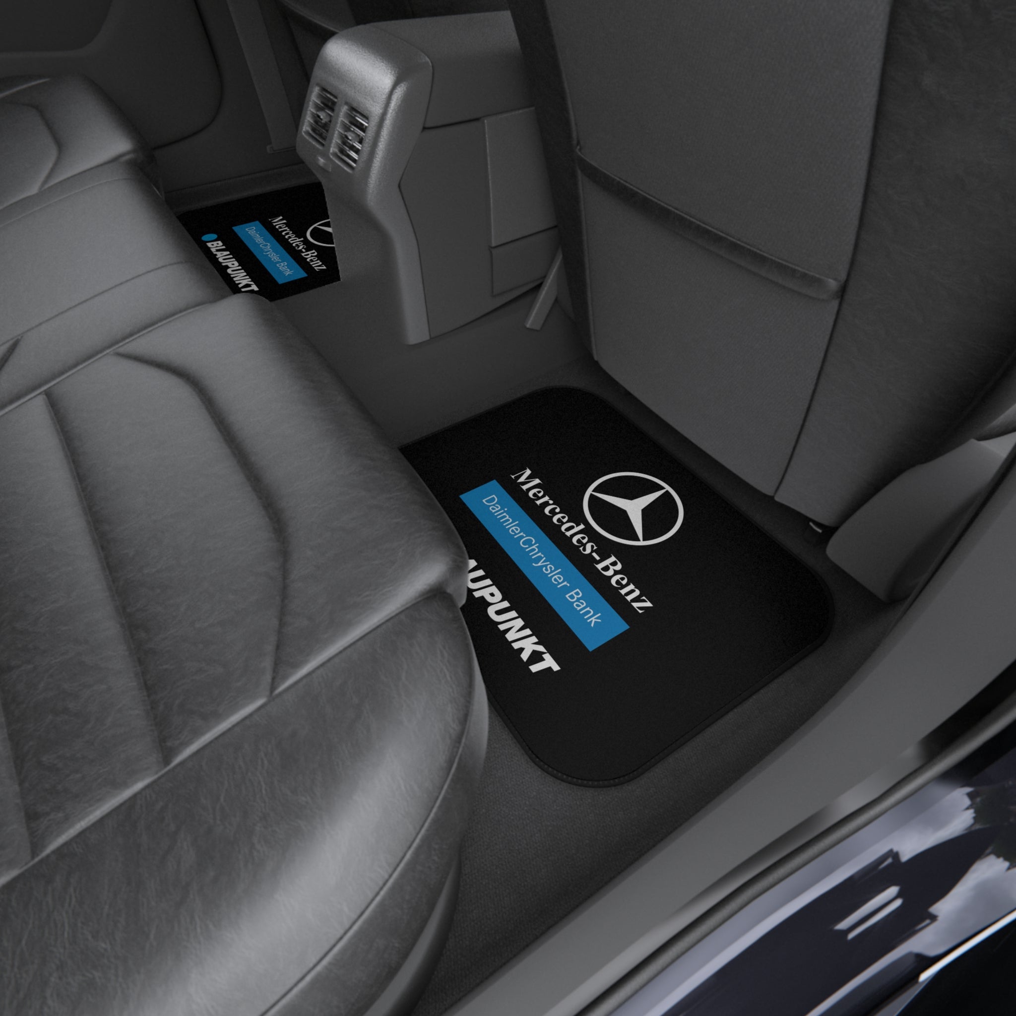 4 Piece Universal Mercedes-Benz Car Floor Mats Set Luxury Auto Interior Accessories