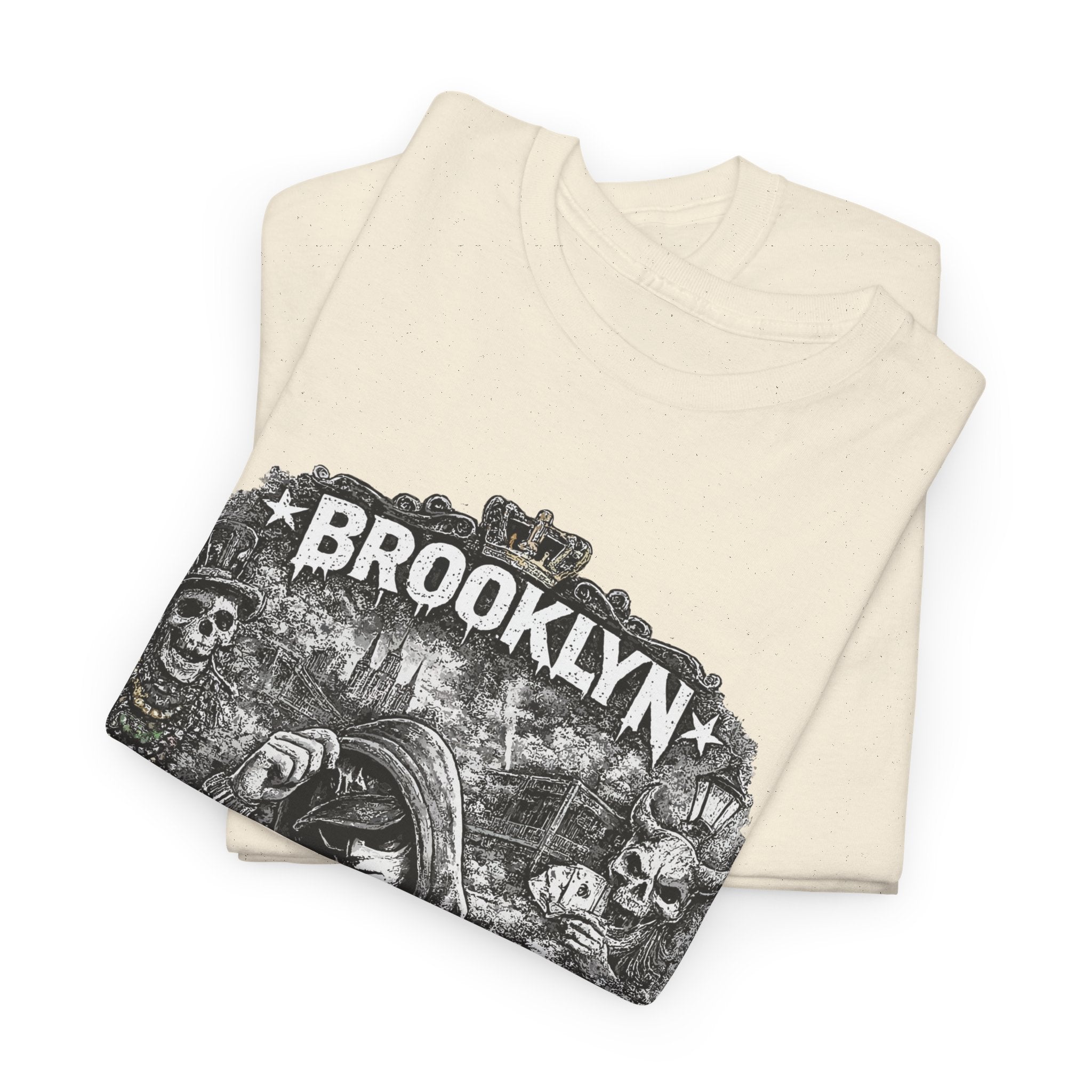 Brooklyn T Shirt Streetwear Graphic Tee, Urban NYC Shirt Black, Dark Hip Hop Style Unisex Gift