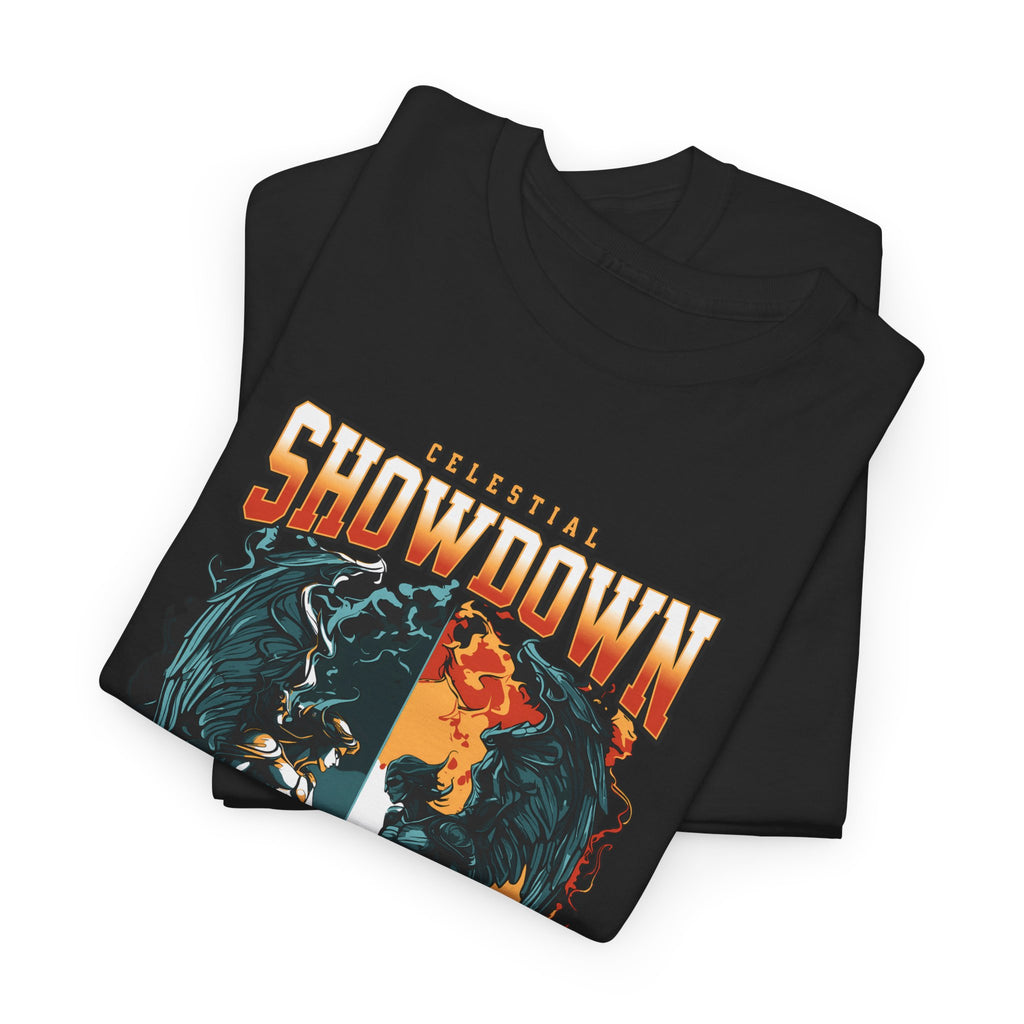Celestial Showdown Graphic T-Shirt