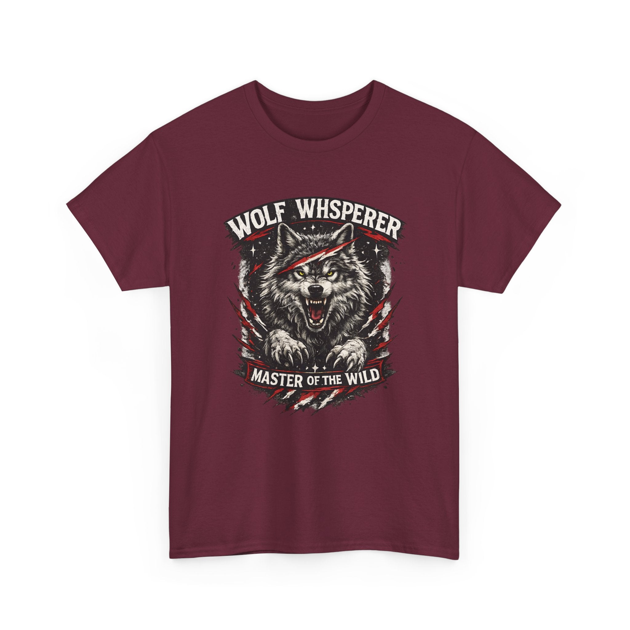 Wolf Whisperer T Shirt for Men  Wolf Graphic Tee Streetwear Style