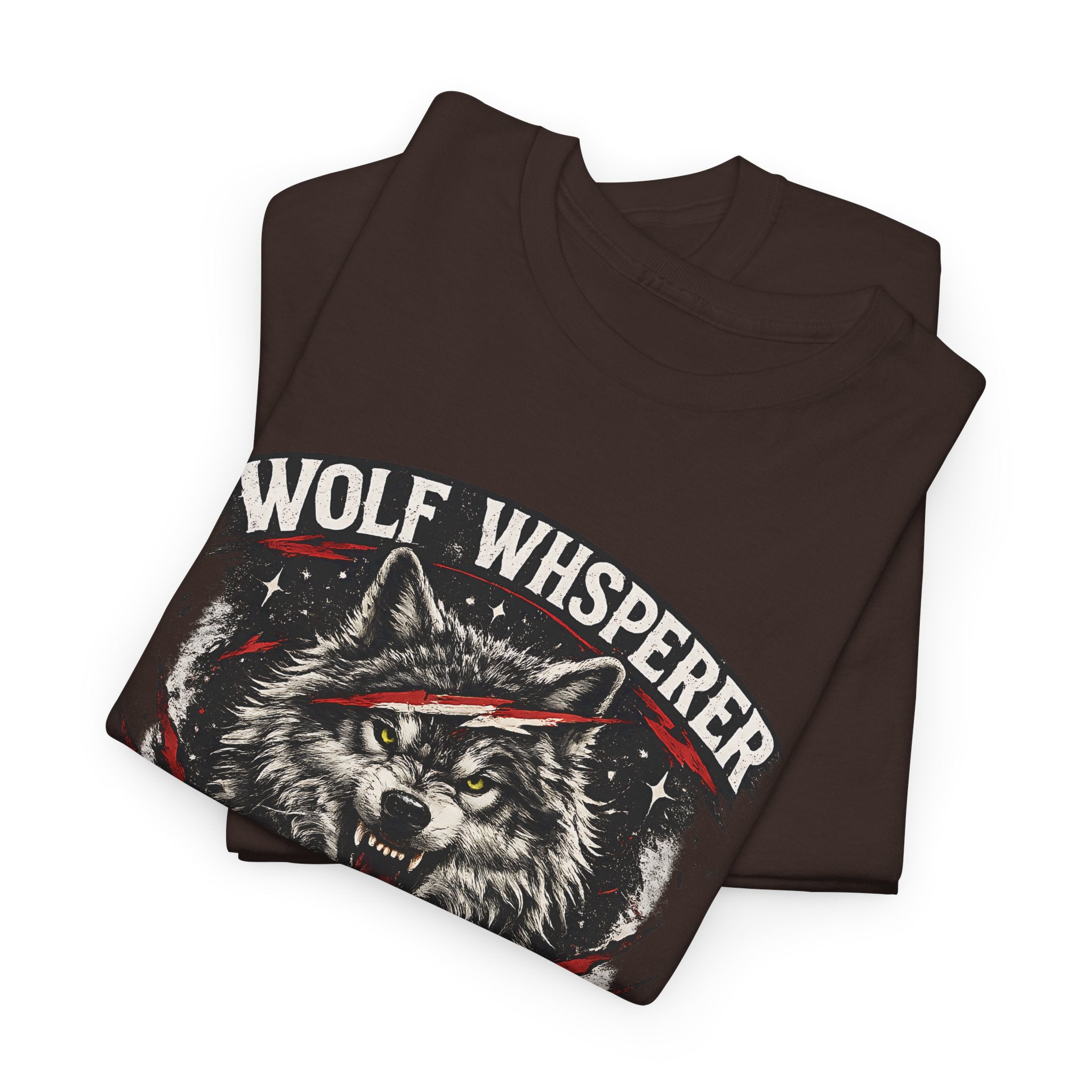 Wolf Whisperer T Shirt for Men  Wolf Graphic Tee Streetwear Style