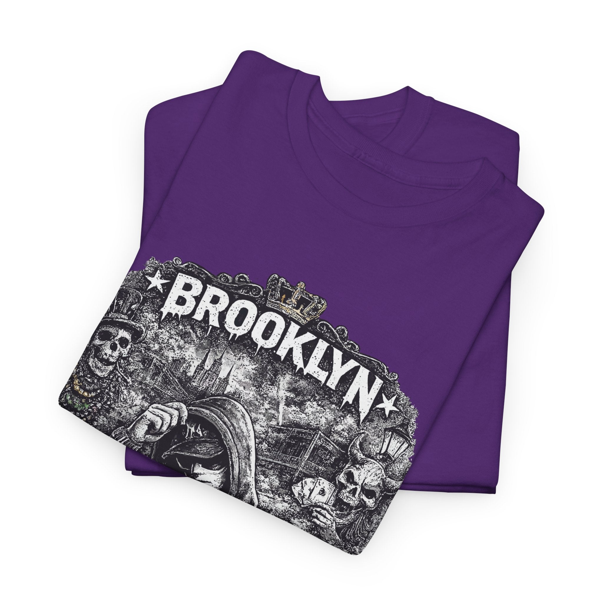 Brooklyn T Shirt Streetwear Graphic Tee, Urban NYC Shirt Black, Dark Hip Hop Style Unisex Gift