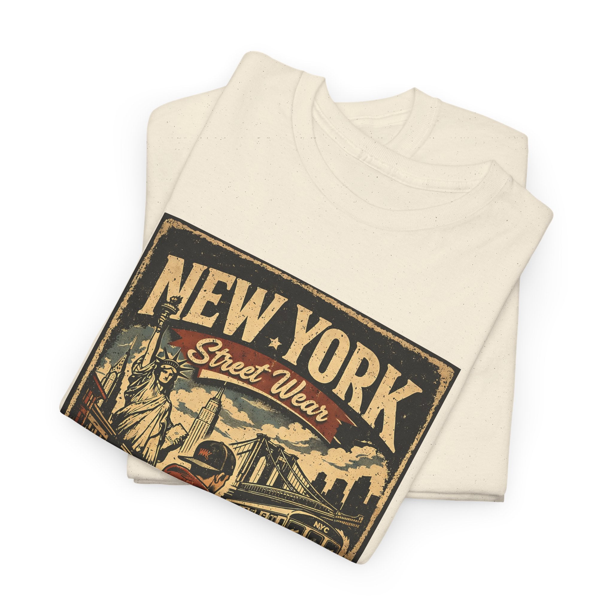 New York T Shirt Streetwear Graphic Tee, NYC Urban Vintage Shirt, Brooklyn Bronx Manhattan Unisex