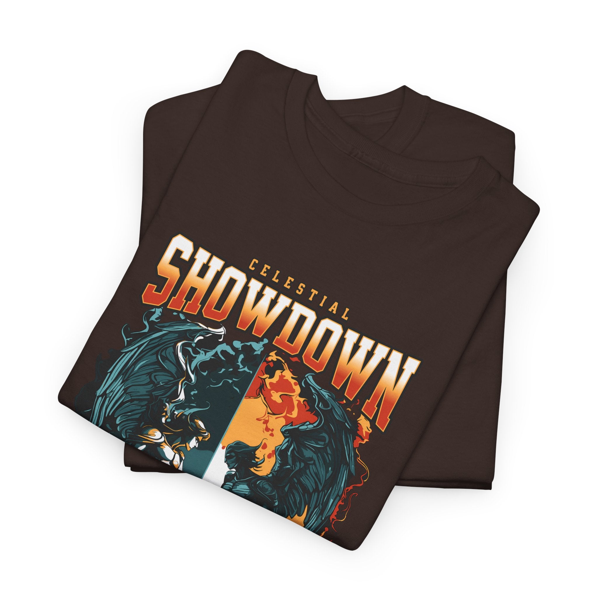 Celestial Showdown Graphic T-Shirt