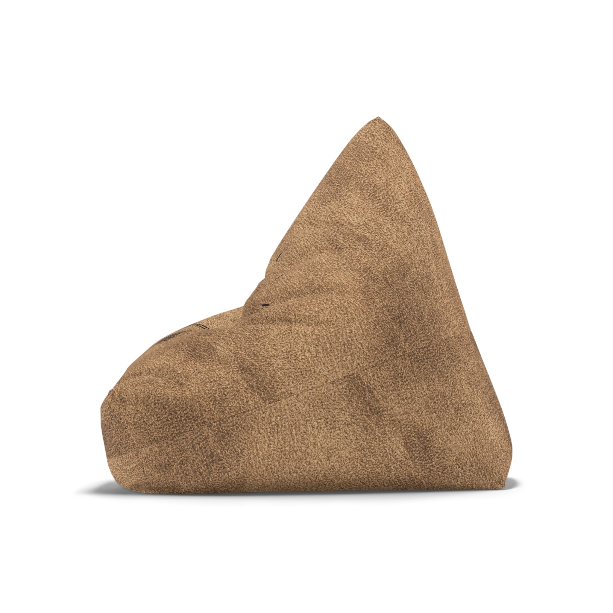 Rustic Arrow Bean Bag Chair Cover | Brown Boho Bean Bag Cover | Farmhouse Home Decor