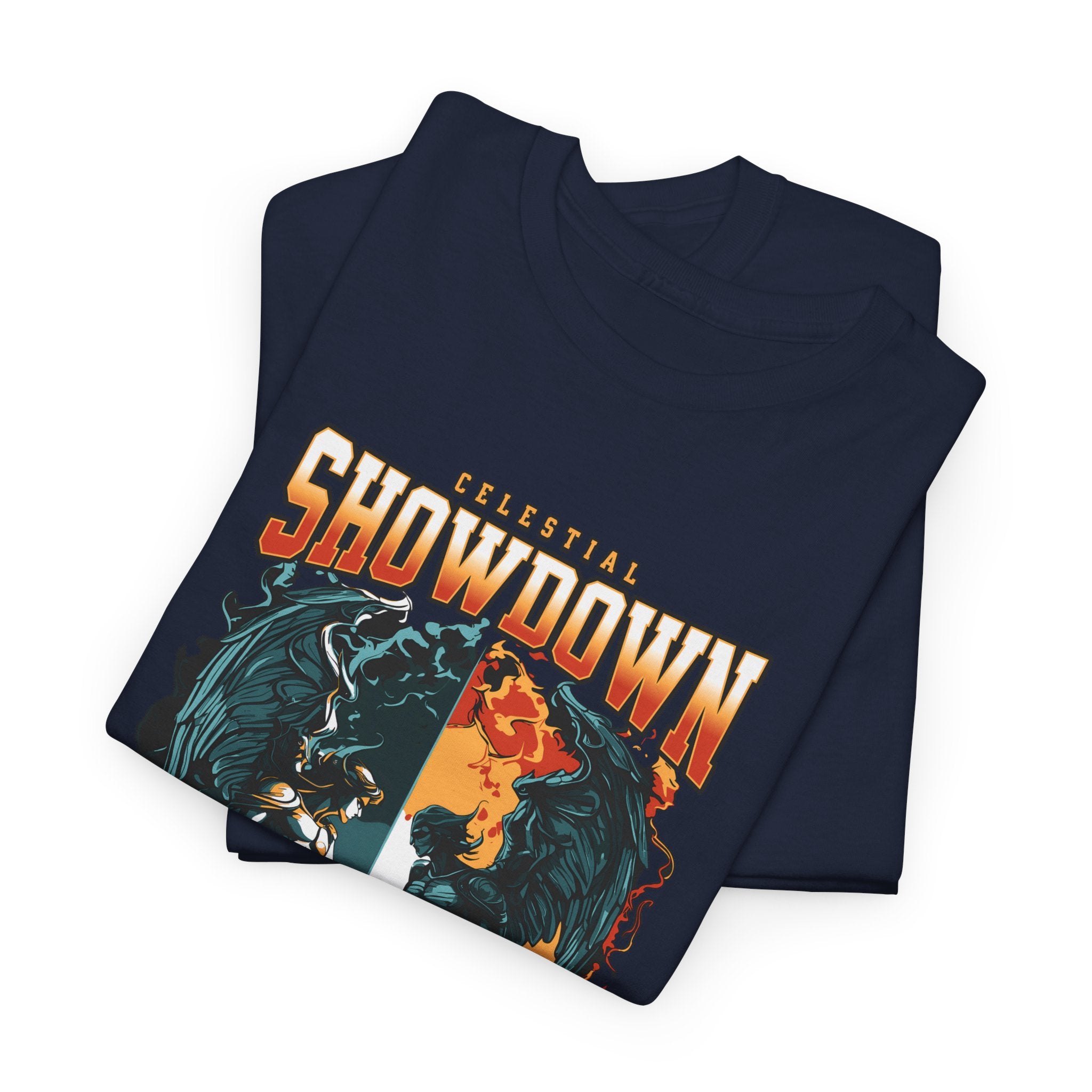 Celestial Showdown Graphic T-Shirt