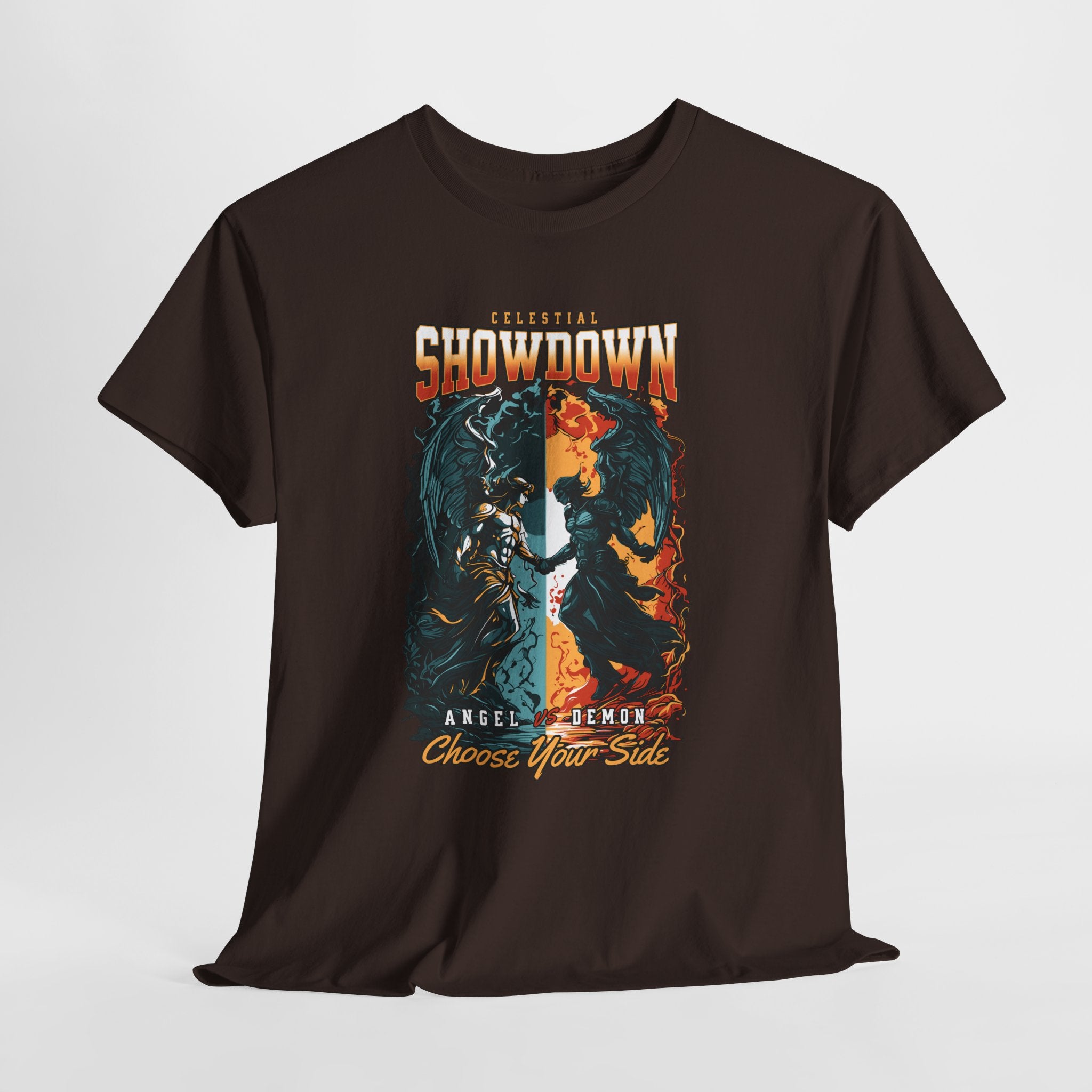 Celestial Showdown Graphic T-Shirt