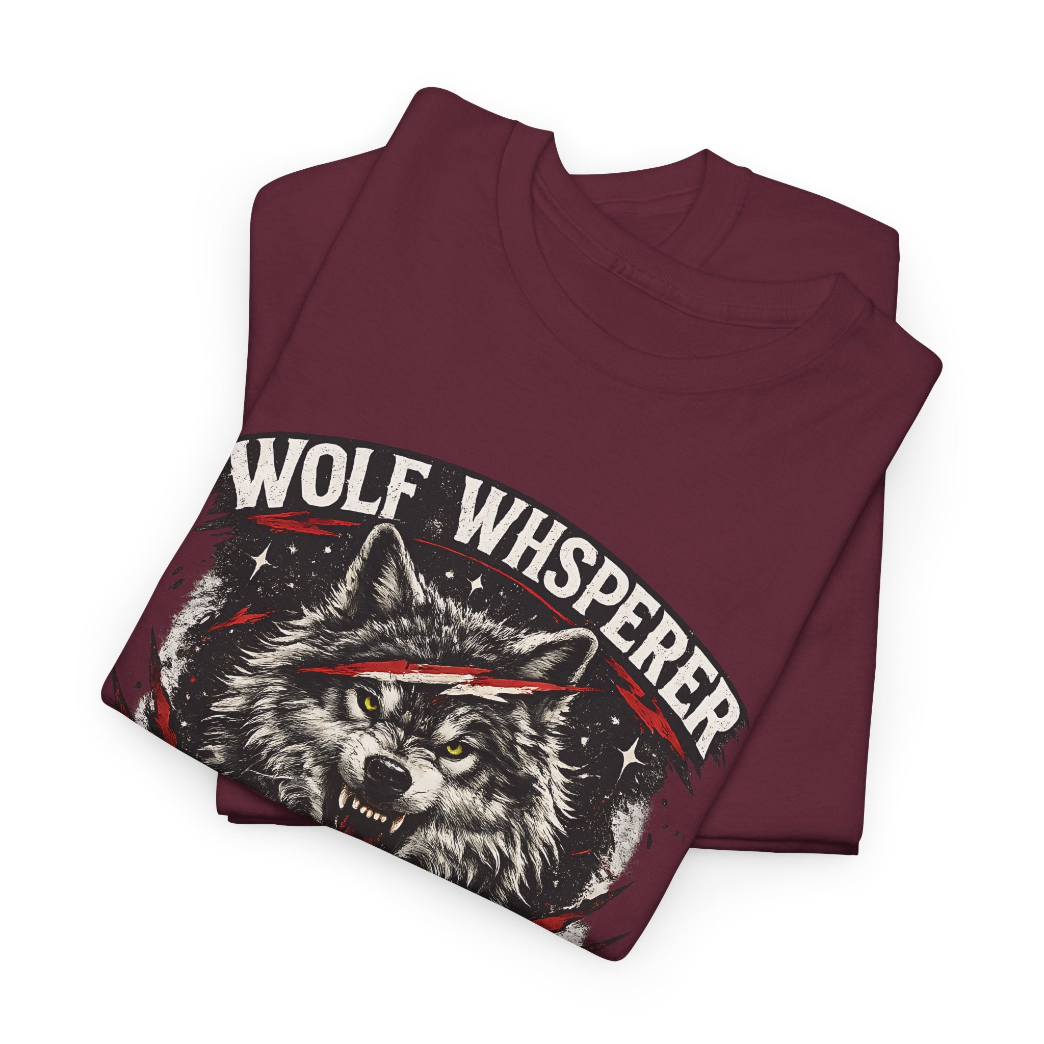 Wolf Whisperer T Shirt for Men  Wolf Graphic Tee Streetwear Style