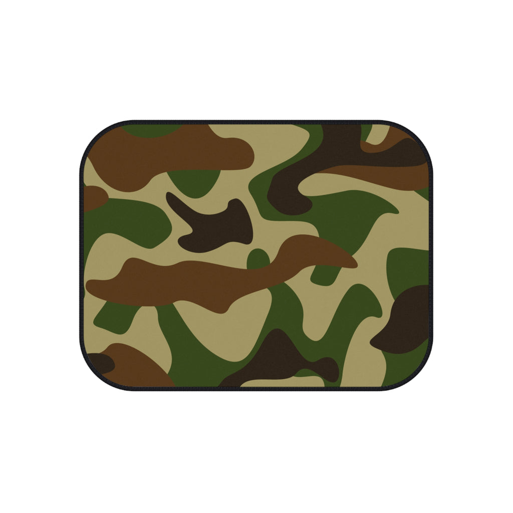 Camo Car Floor Mats (Set of 4) — Heavy-Duty Camouflage Auto Mats