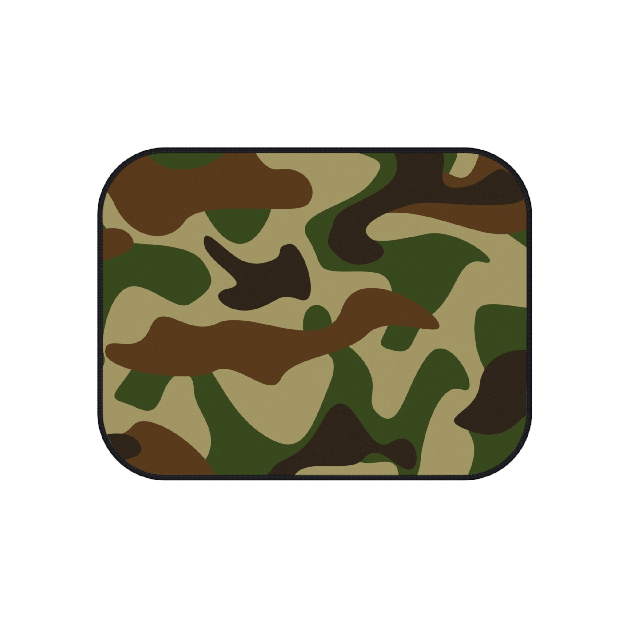 Camo Car Floor Mats (Set of 4) — Heavy-Duty Camouflage Auto Mats