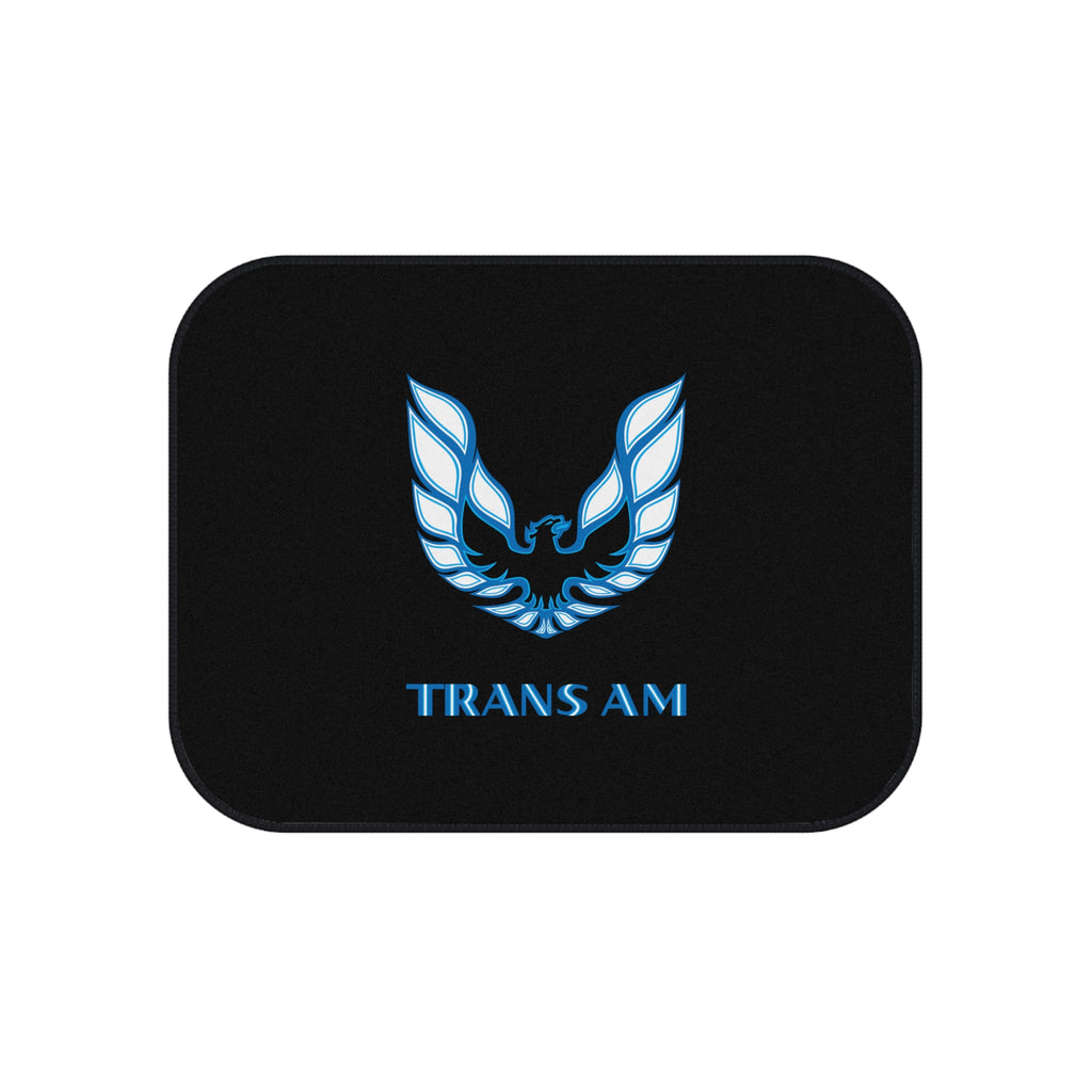 Trans Am Logo Car Mats (Set of 4) — Blue Firebird Floor Mats