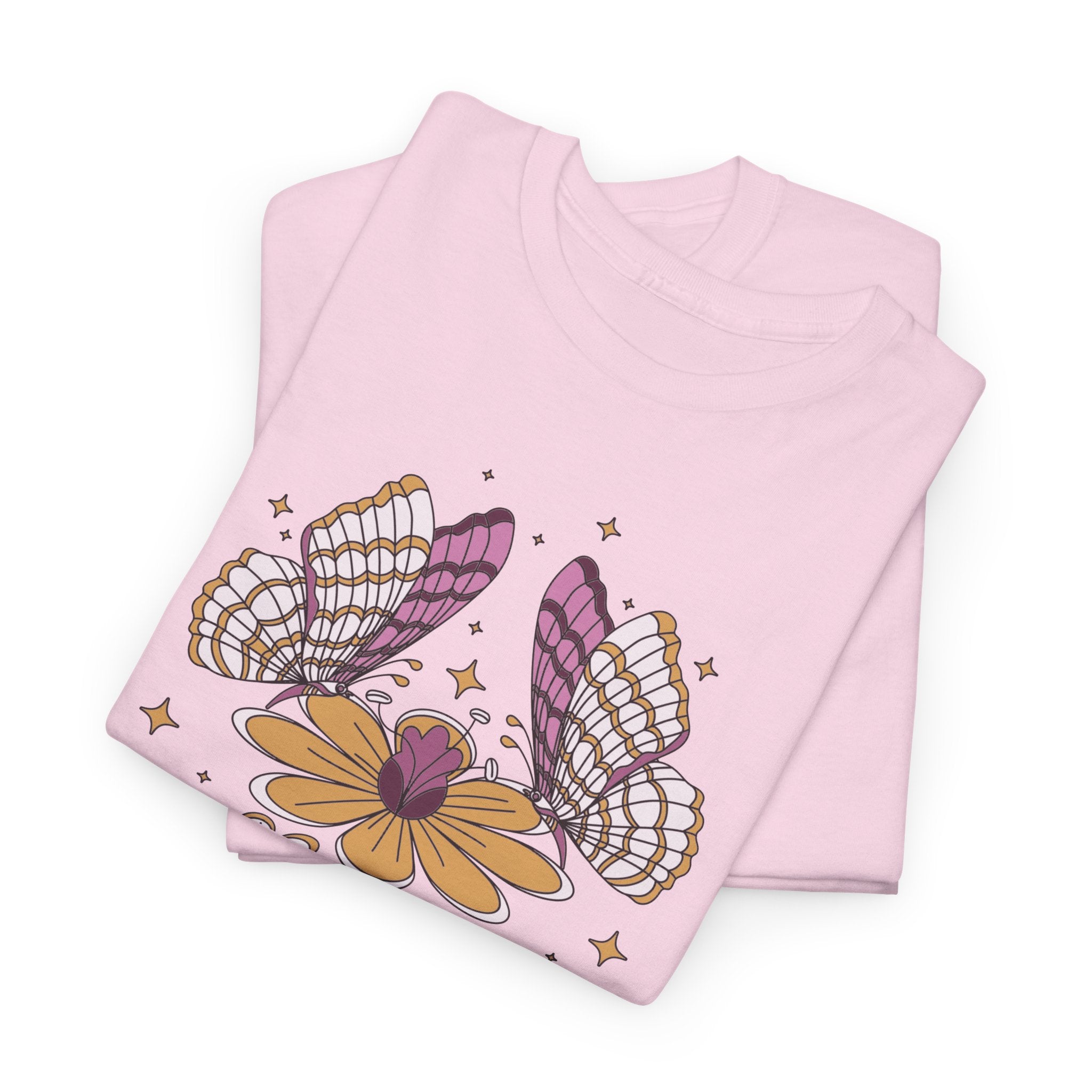 Boho Butterfly Floral T-Shirt